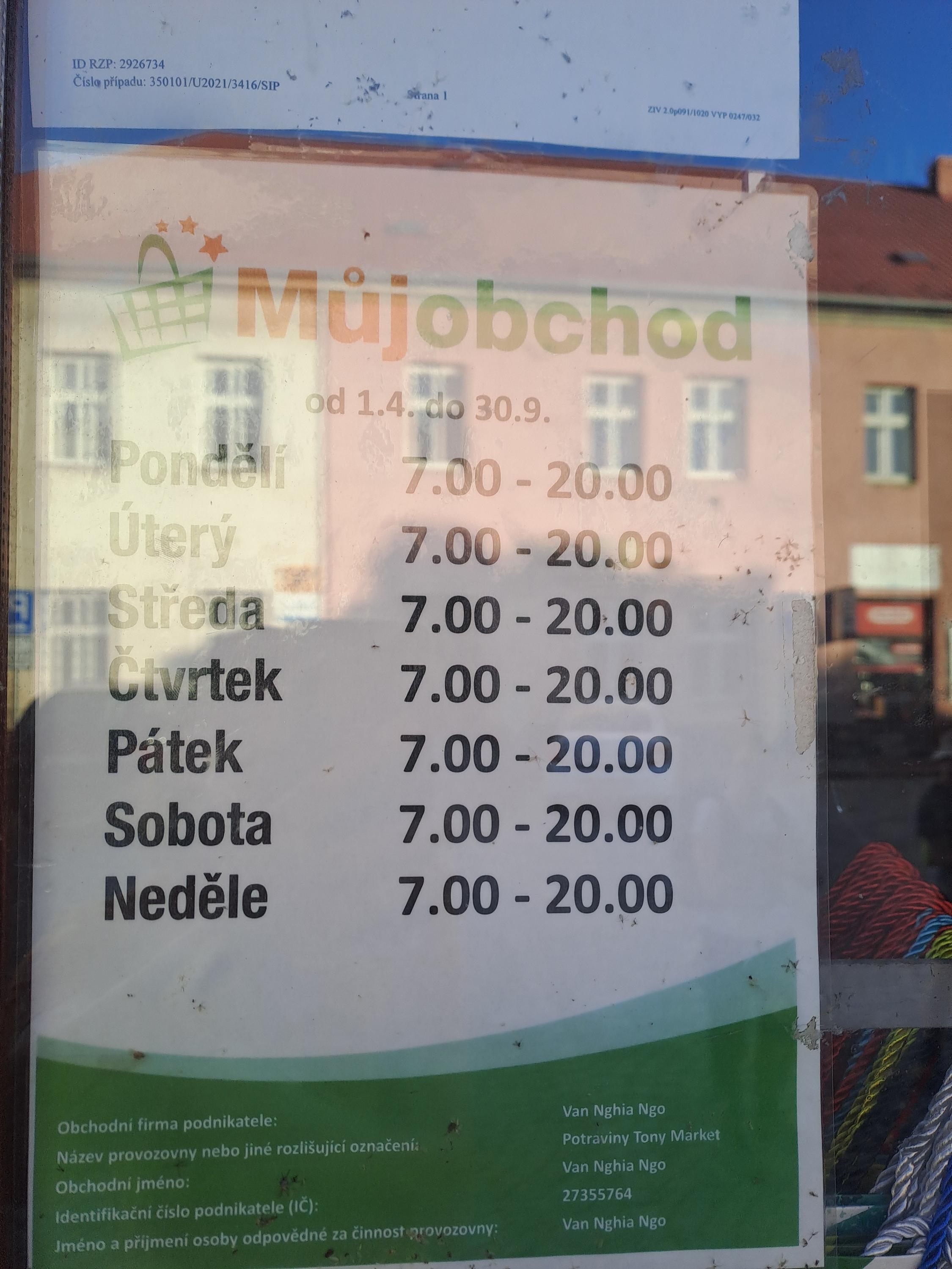 Můjobchod - Potraviny Tony Market foto 2