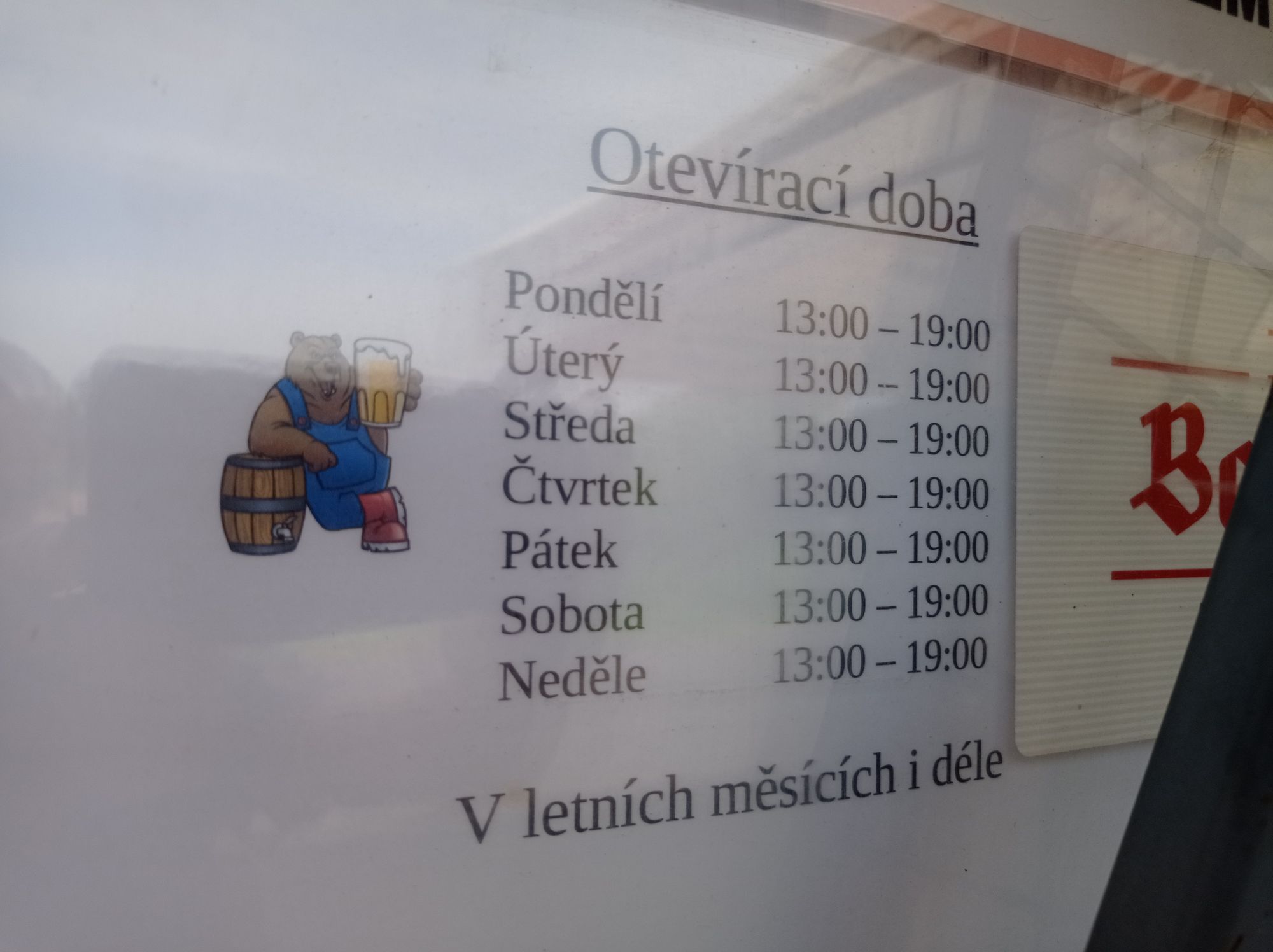 Občerstvení u medvídka foto 3
