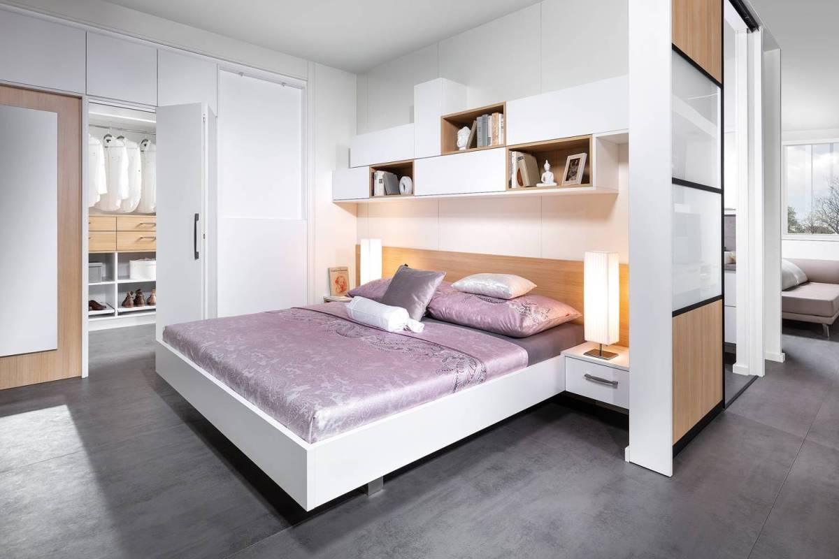 3D návrhy a výroba ložnice na míru