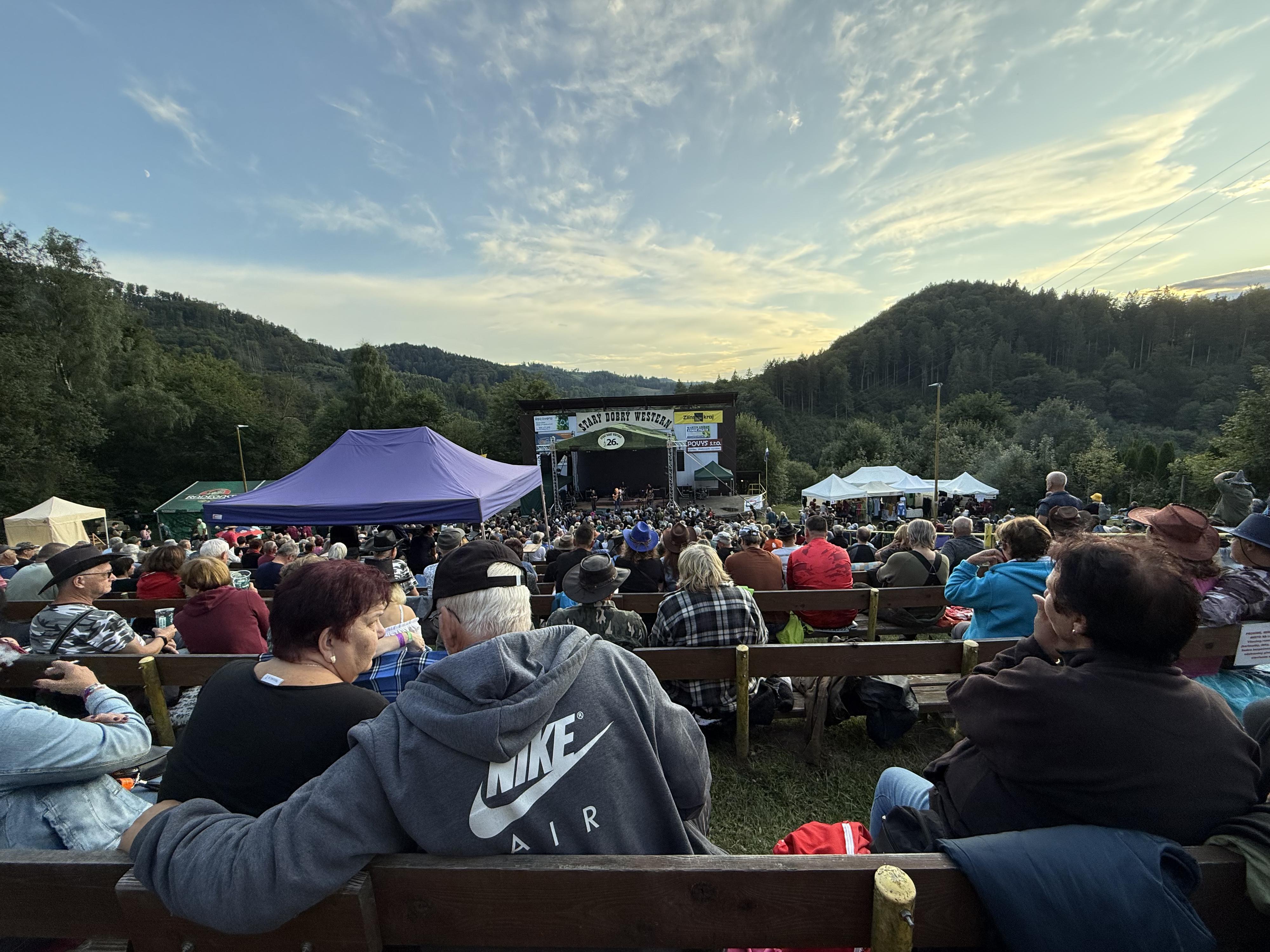Letní kino Bystřička foto 1