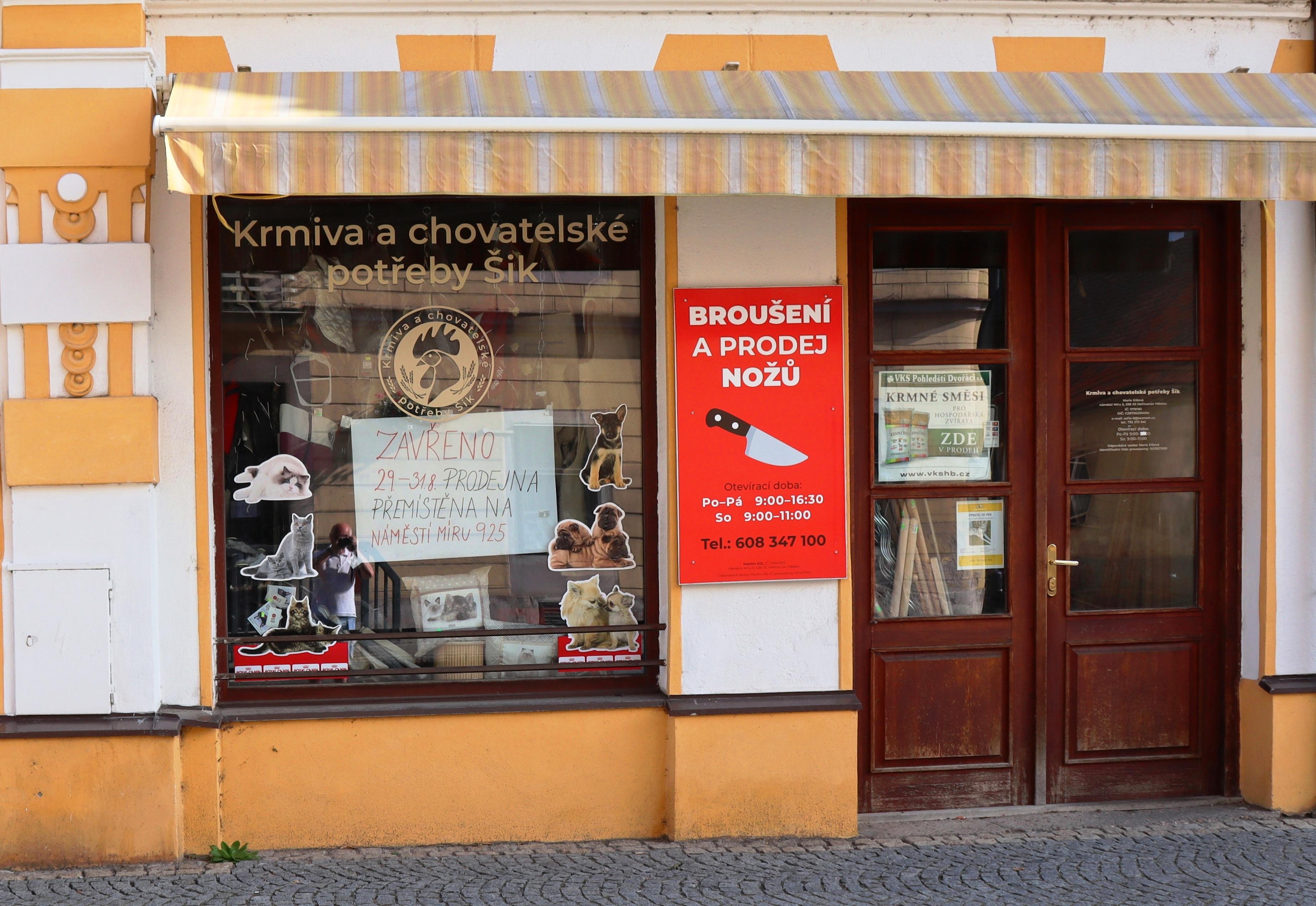 Krmiva a chovatelské potřeby Šik