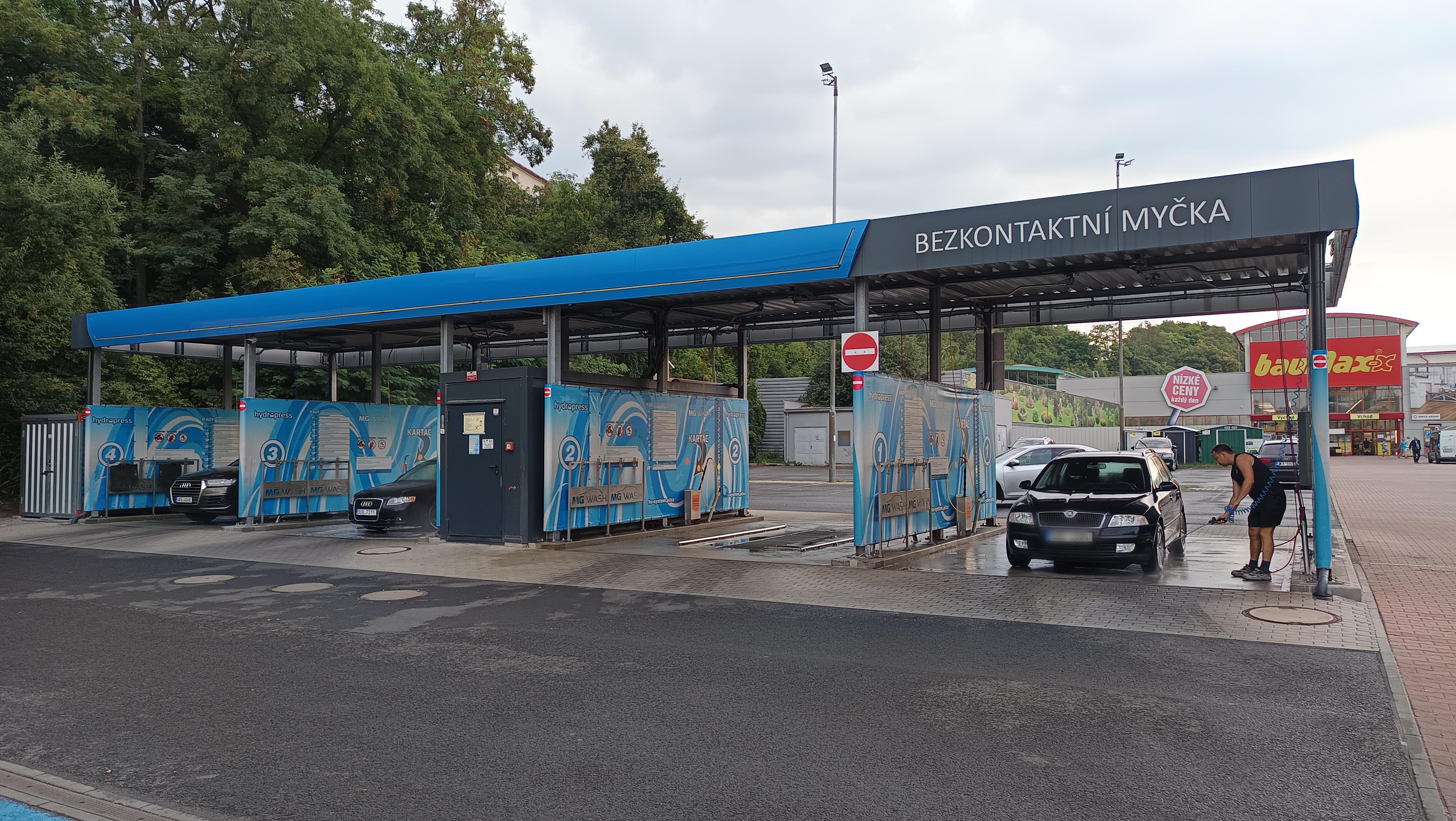 Bezkontaktní myčka Karlovy Vary - Rybáře