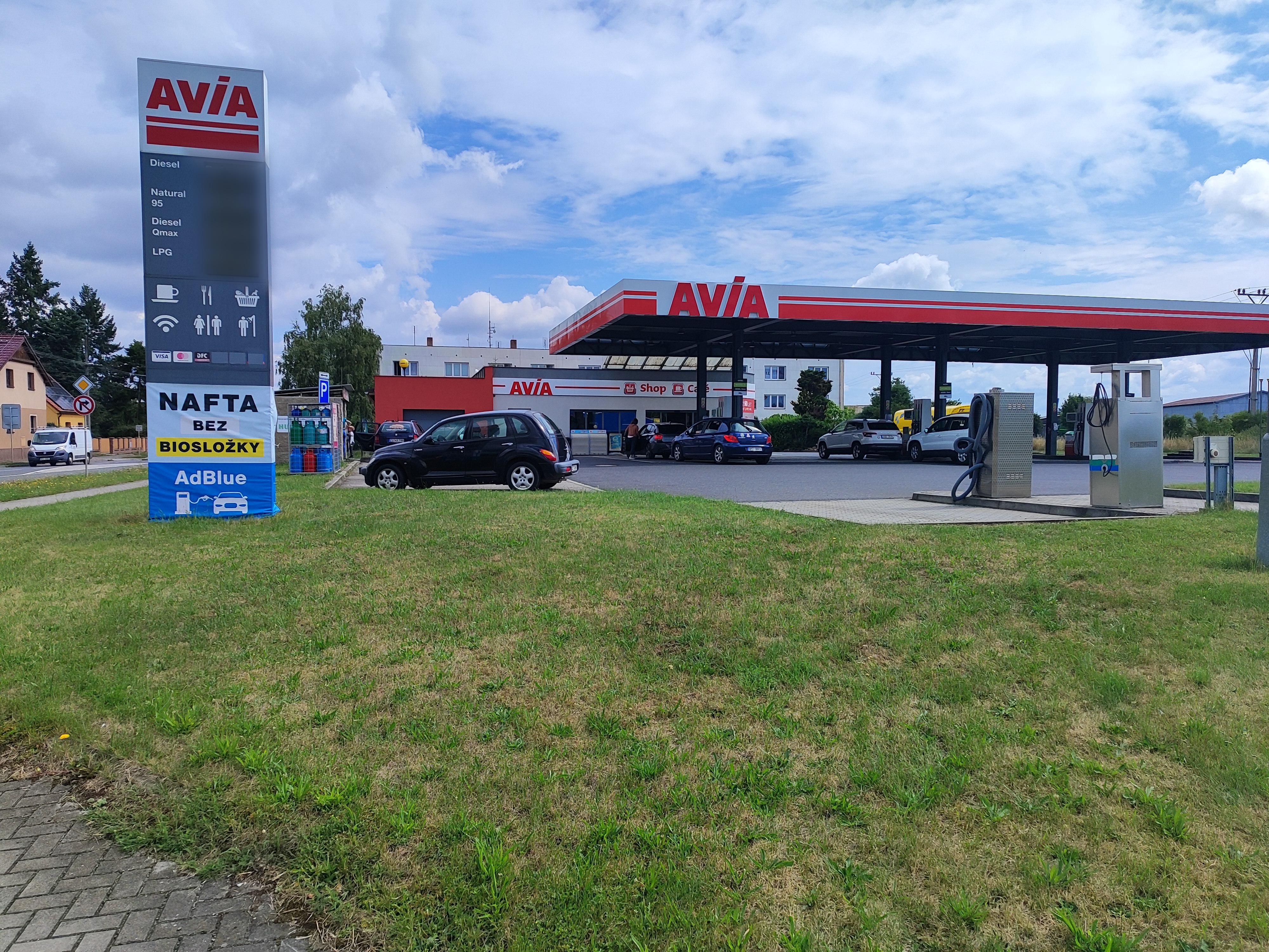 Čerpací stanice AVIA