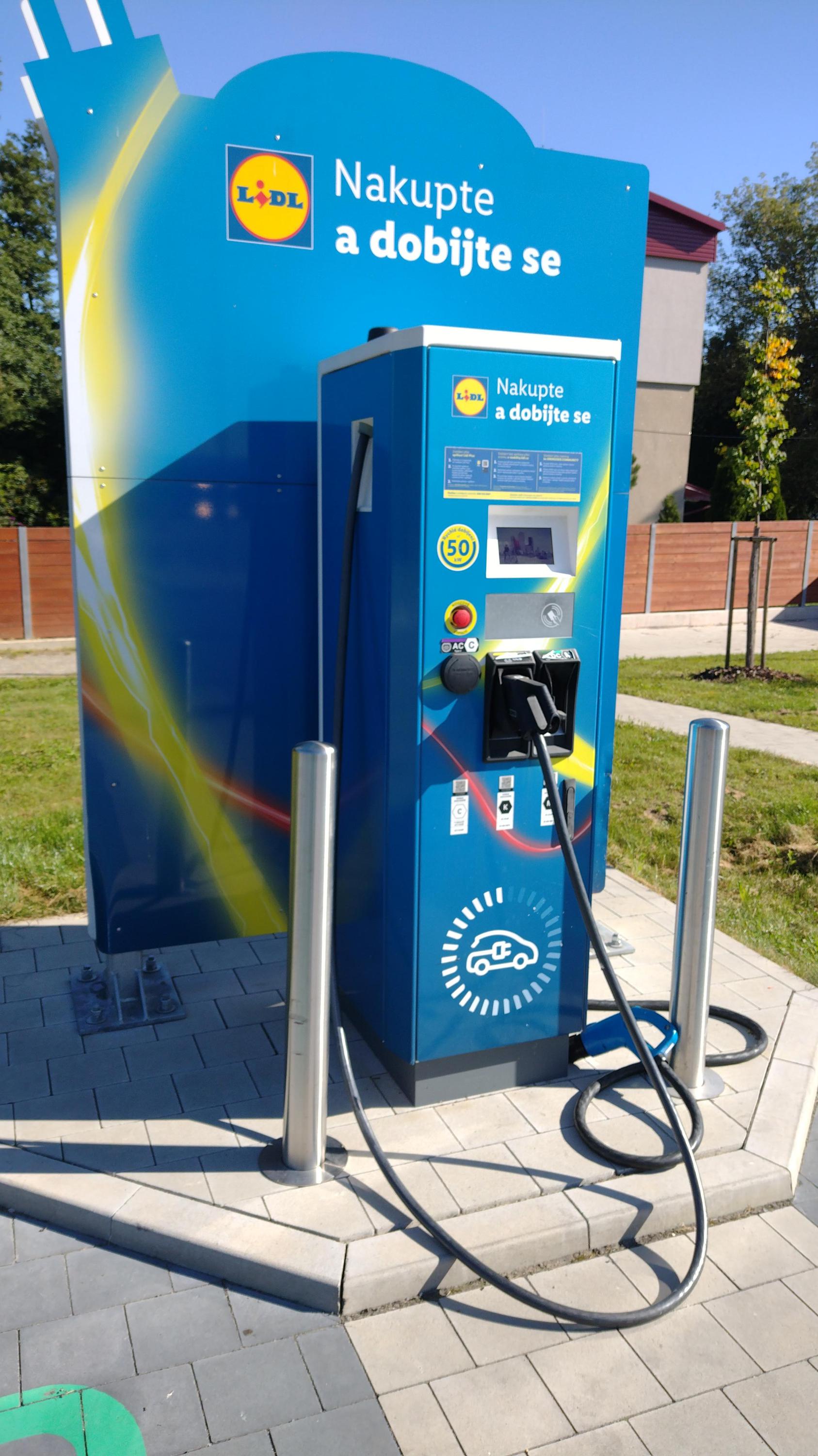 Nabíjecí stanice Lidl foto 4