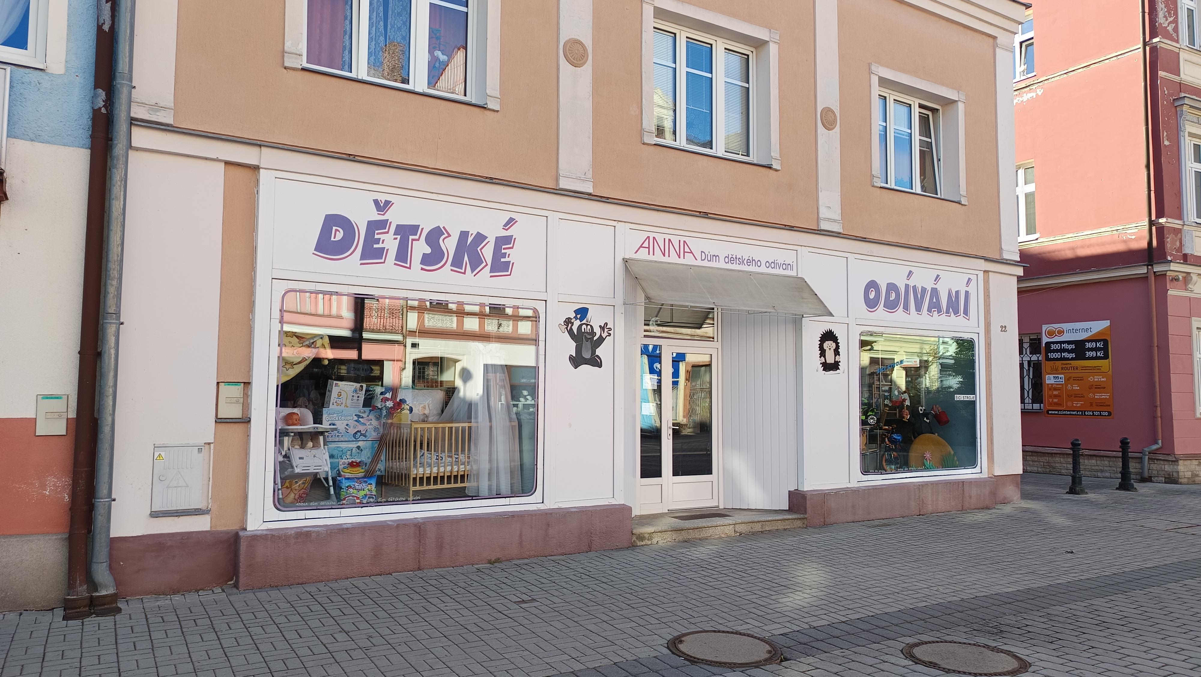 ANNA dům dětského odívání-Květuše Prekopová foto 2