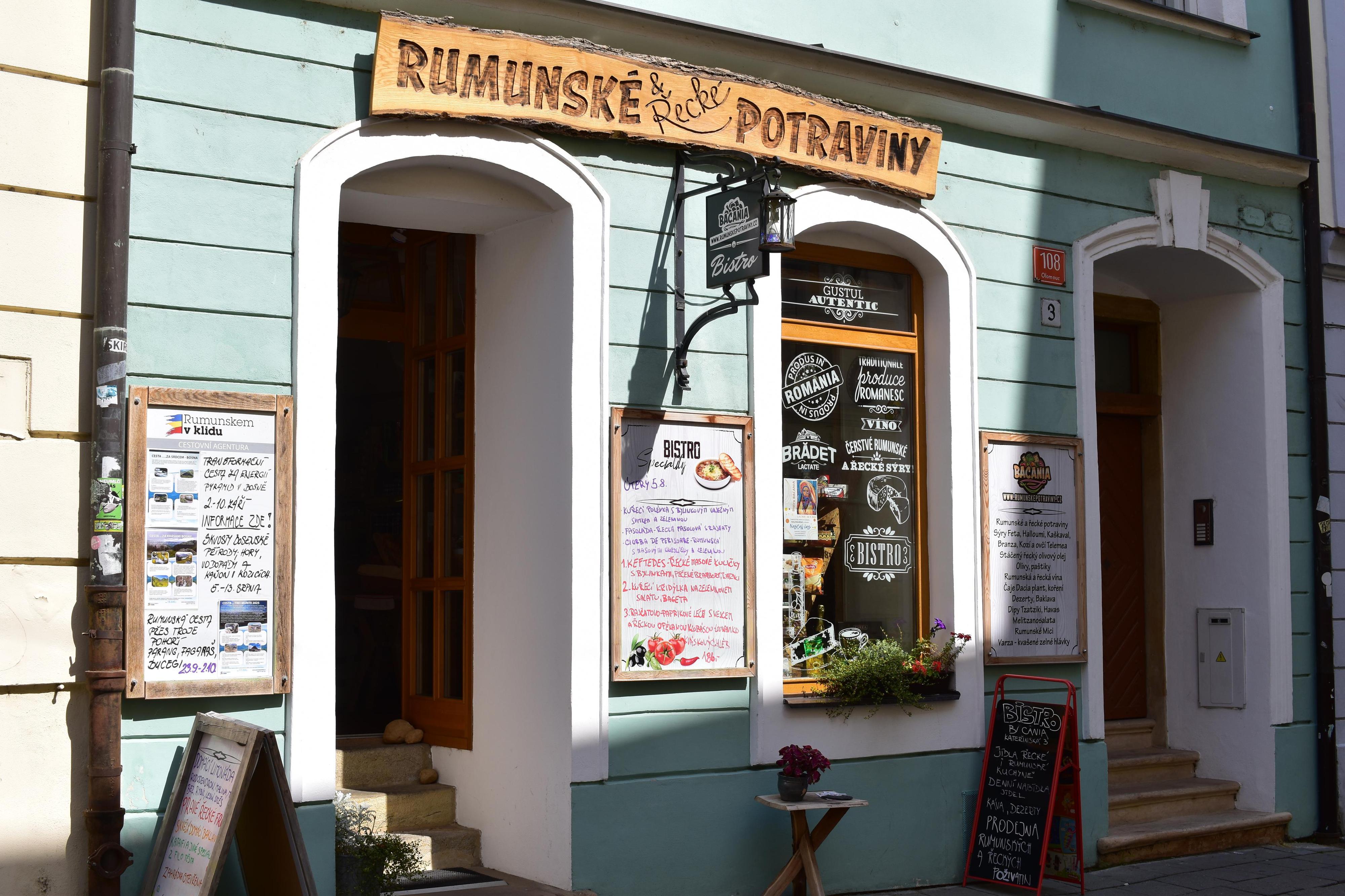 Rumunské potraviny Bacania