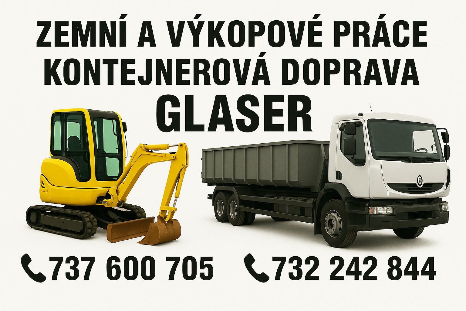 Jan Glaser - kontejnerová doprava, výkopové práce foto 2