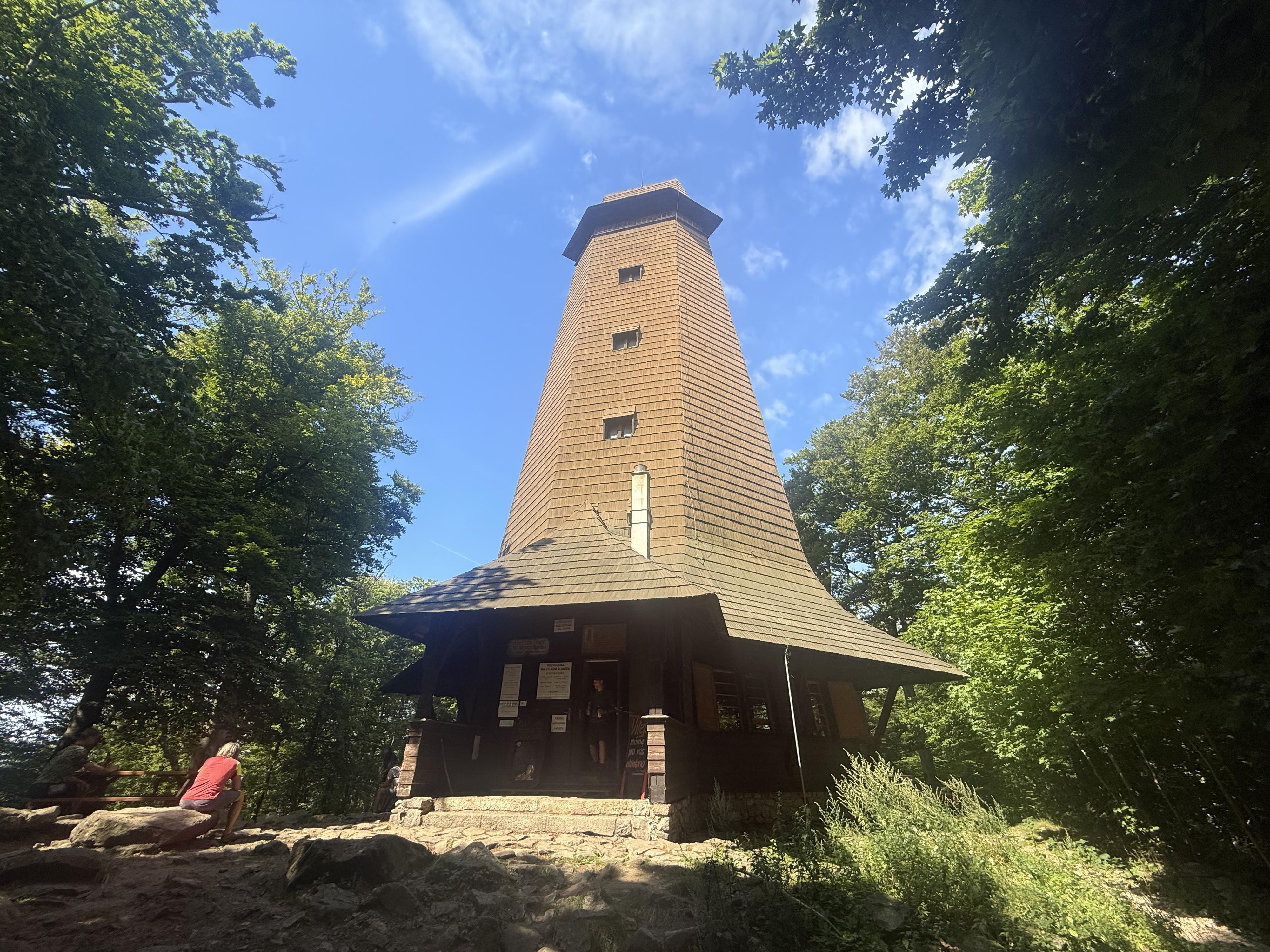 Rozhledna Velký Blaník foto 2