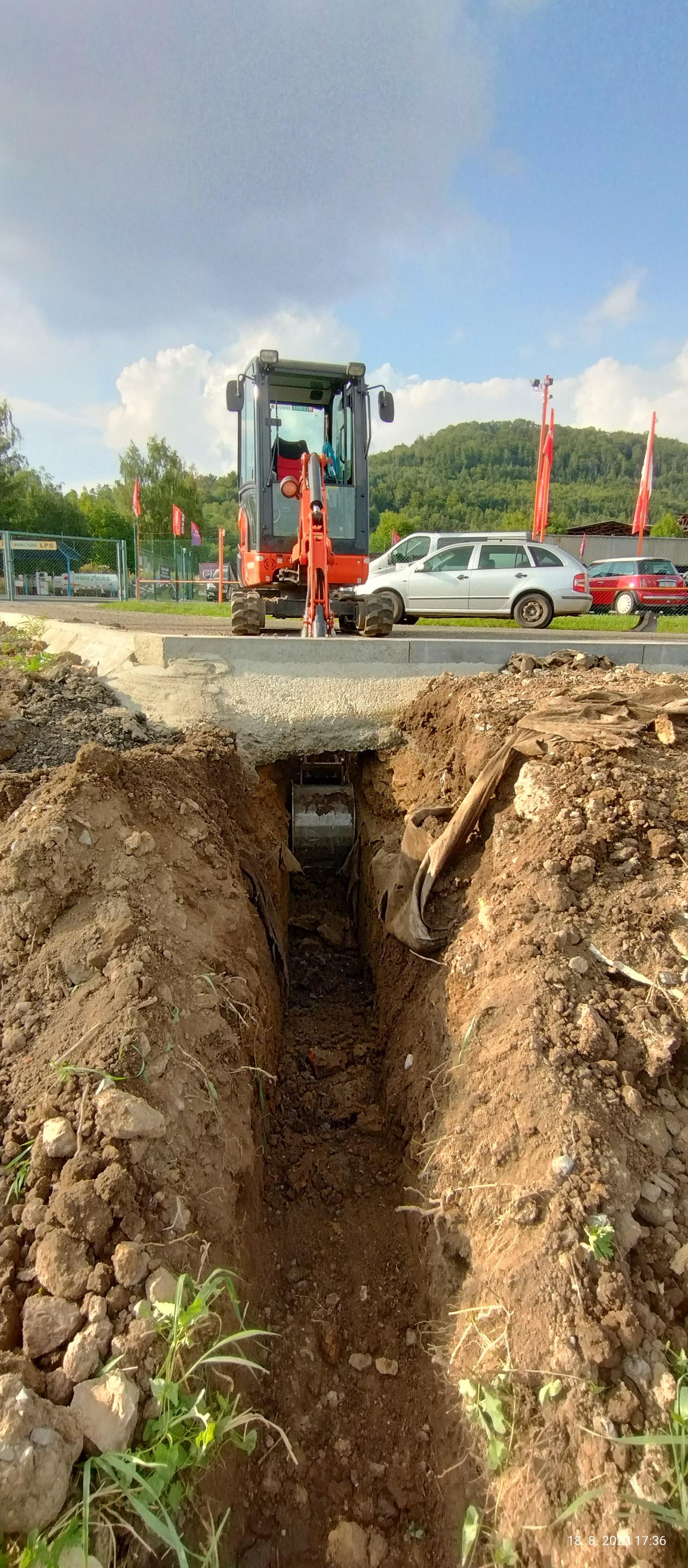 Výkopové práce Václav Frank foto 2