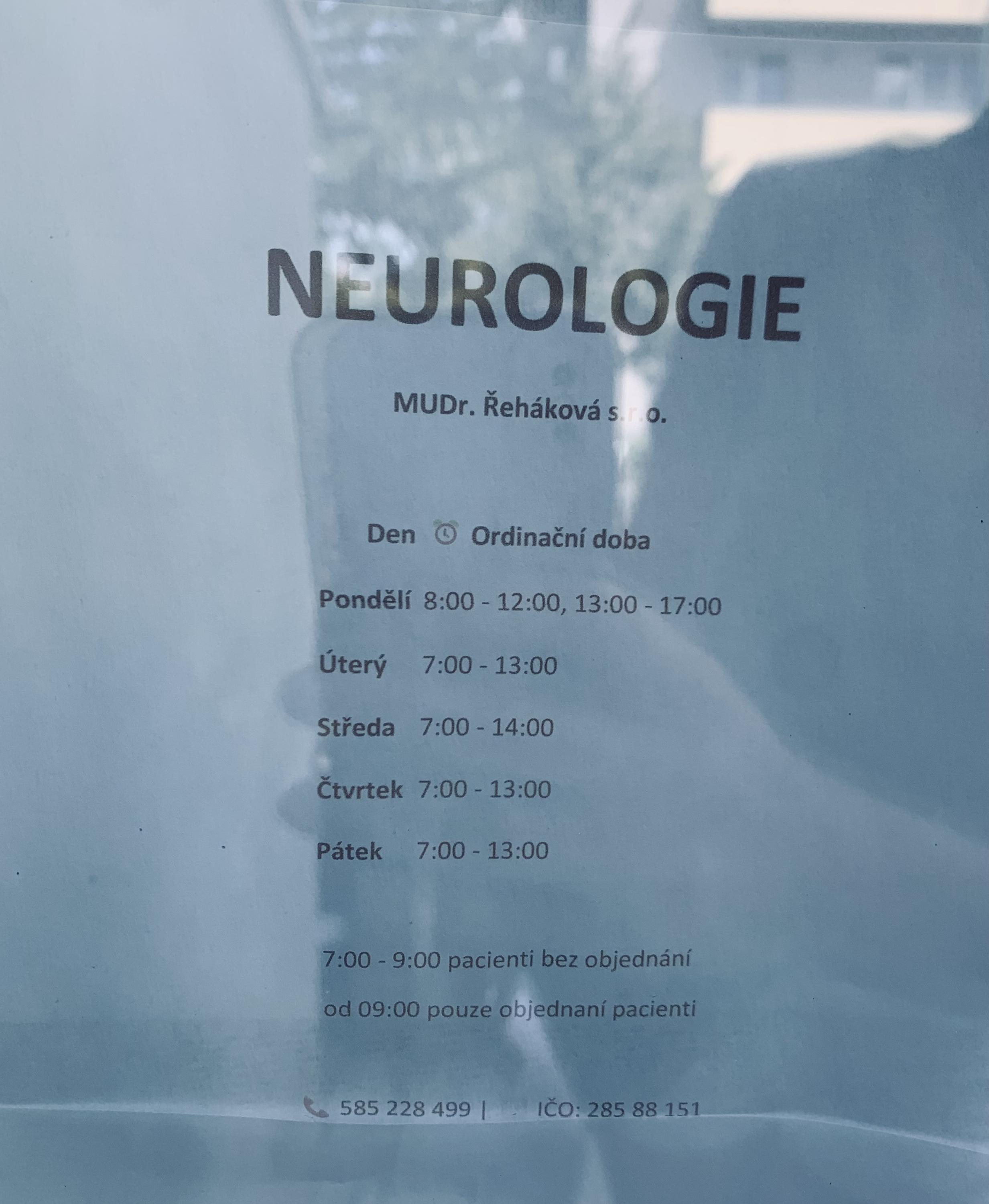NEUROLOGIE MUDr. Řeháková, s.r.o. foto 2