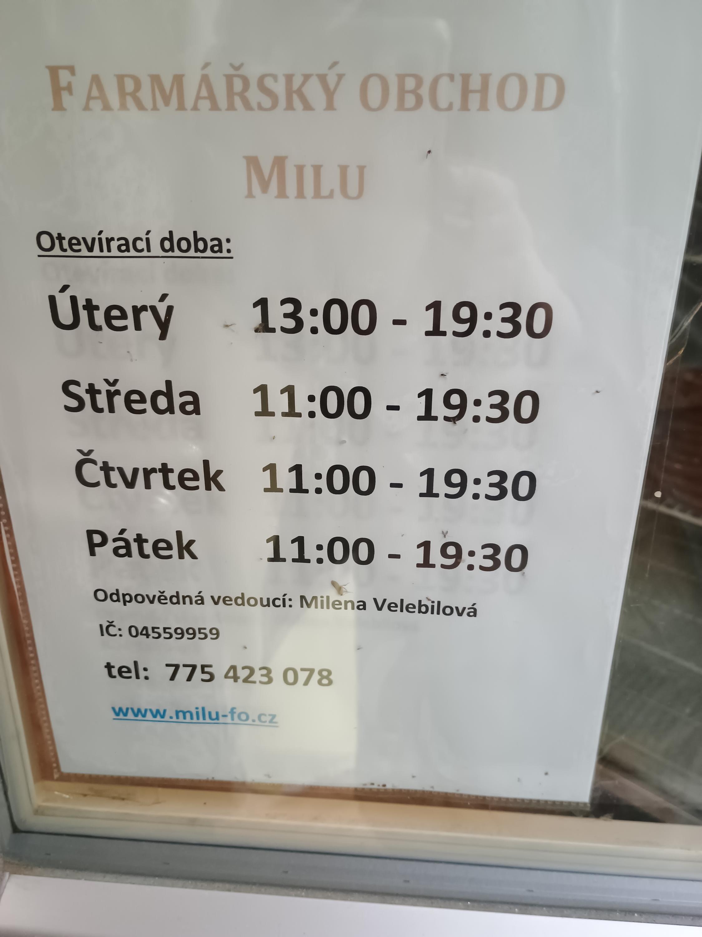 Farmářský obchod MILU foto 6