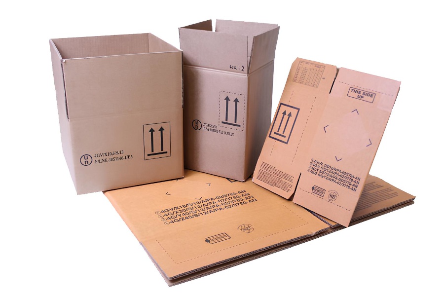 Kartony a papírové krabice