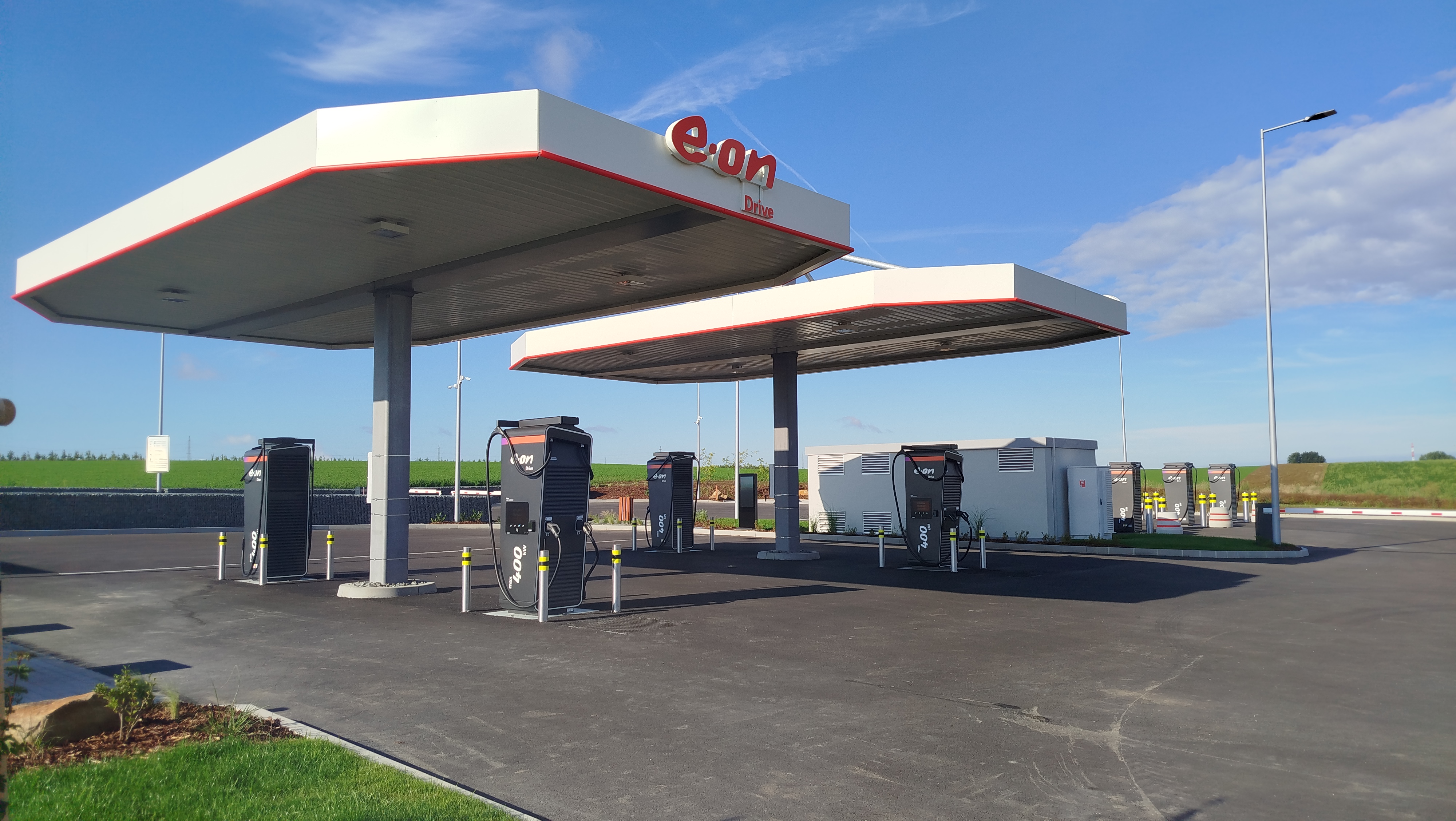 Dobíjecí stanice E.ON Drive