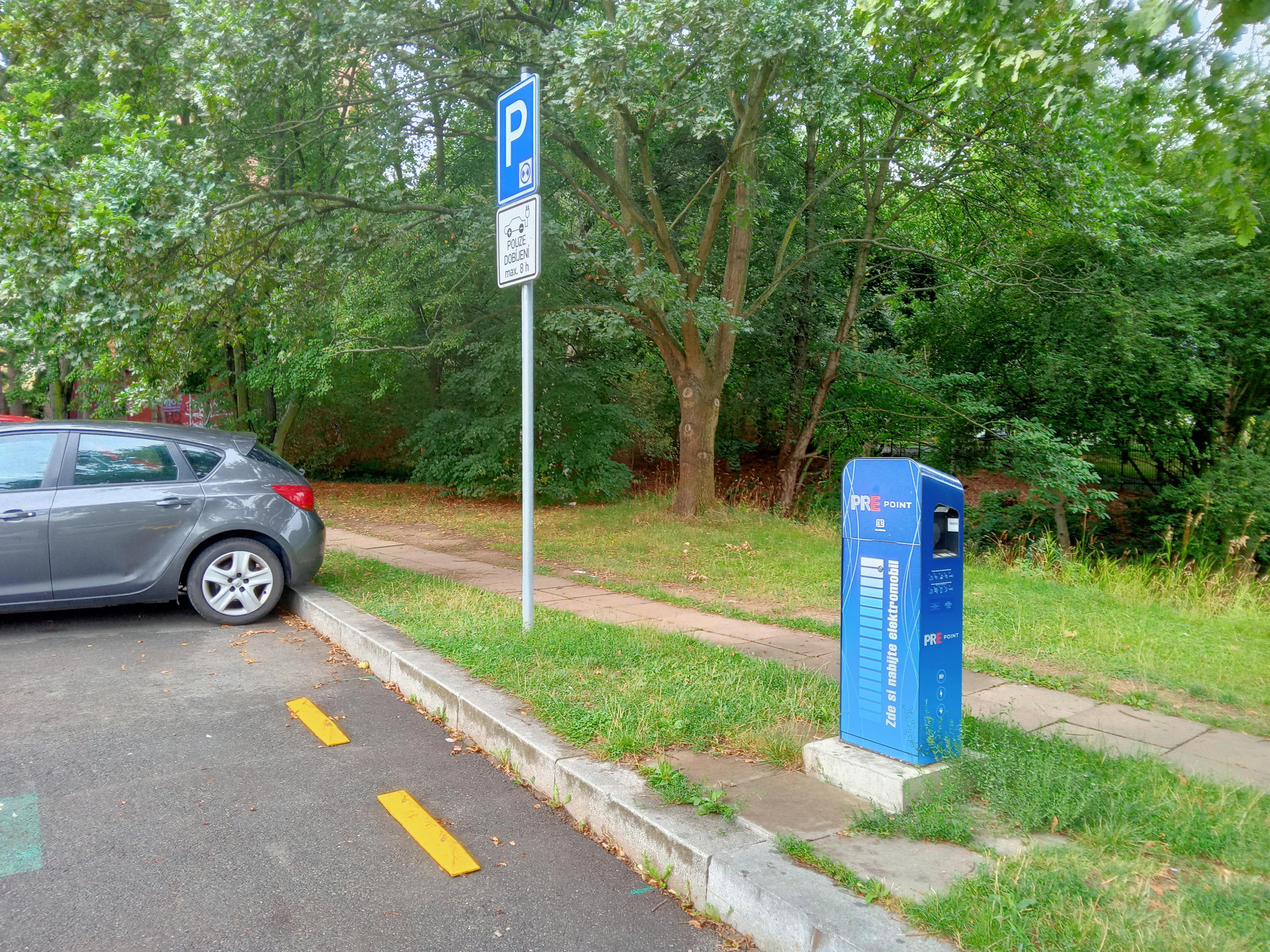 PREpoint - nabíjecí stanice PRE