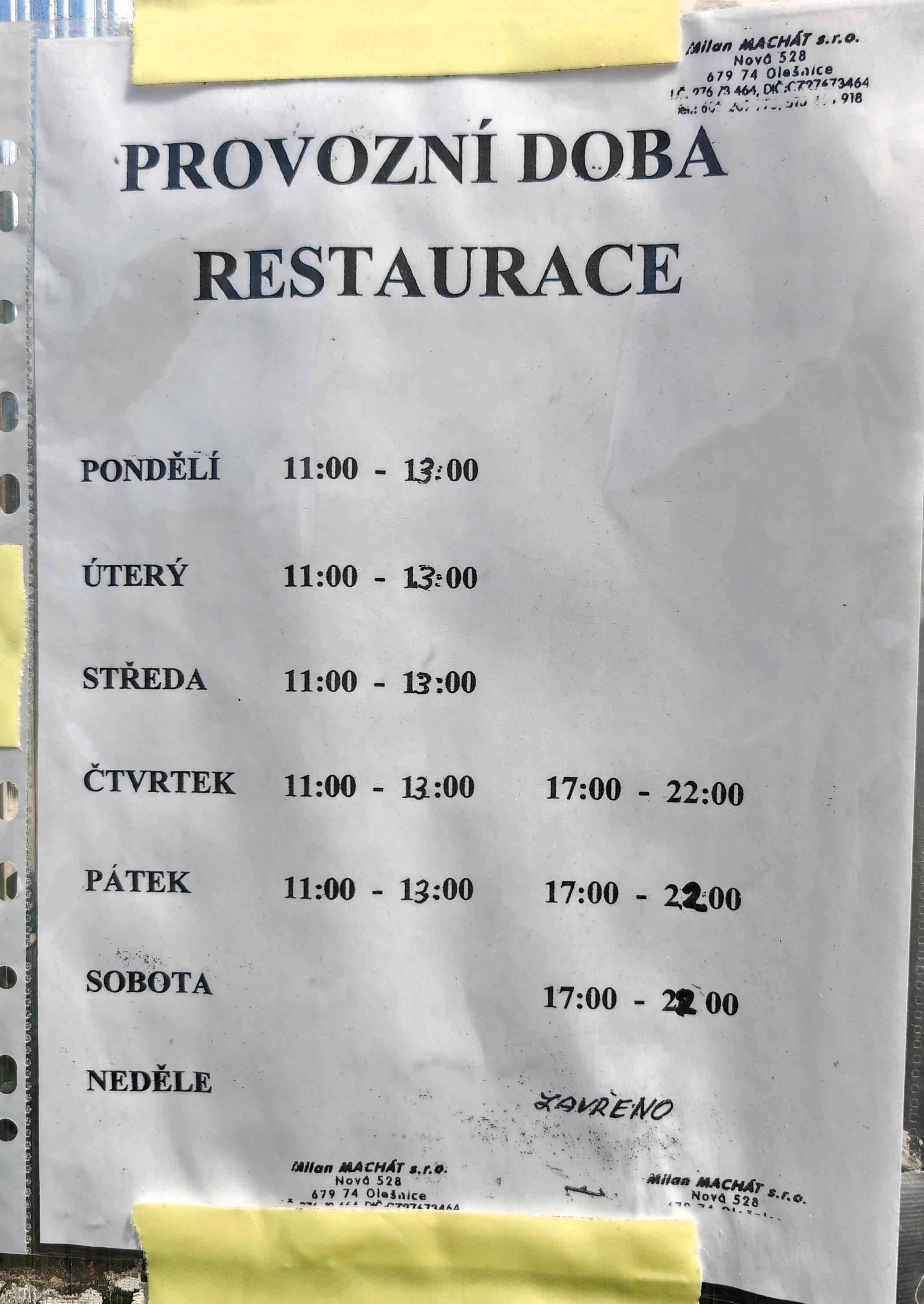 Restaurace U koupaliště foto 2