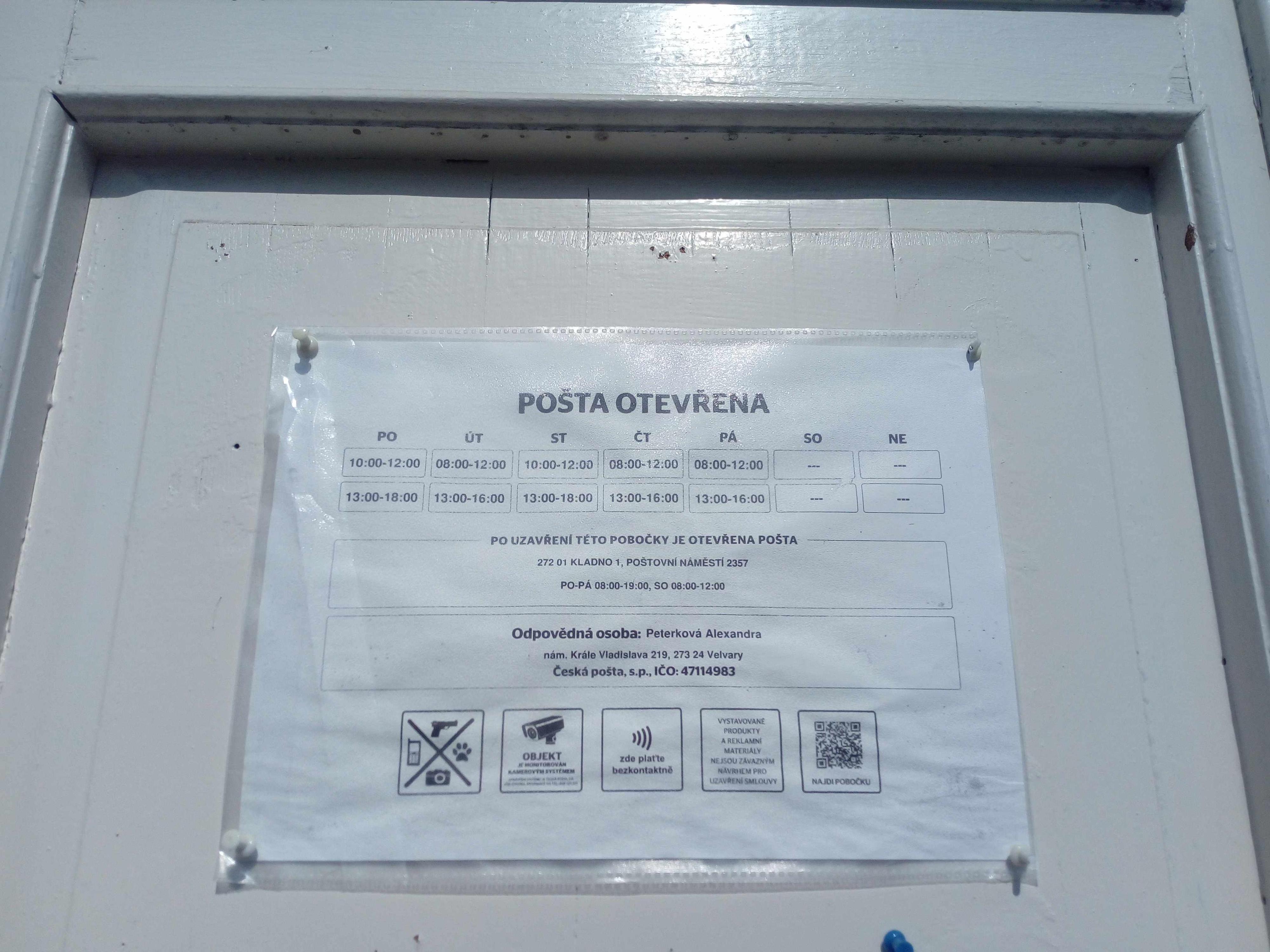 Pošta Velvary foto 5