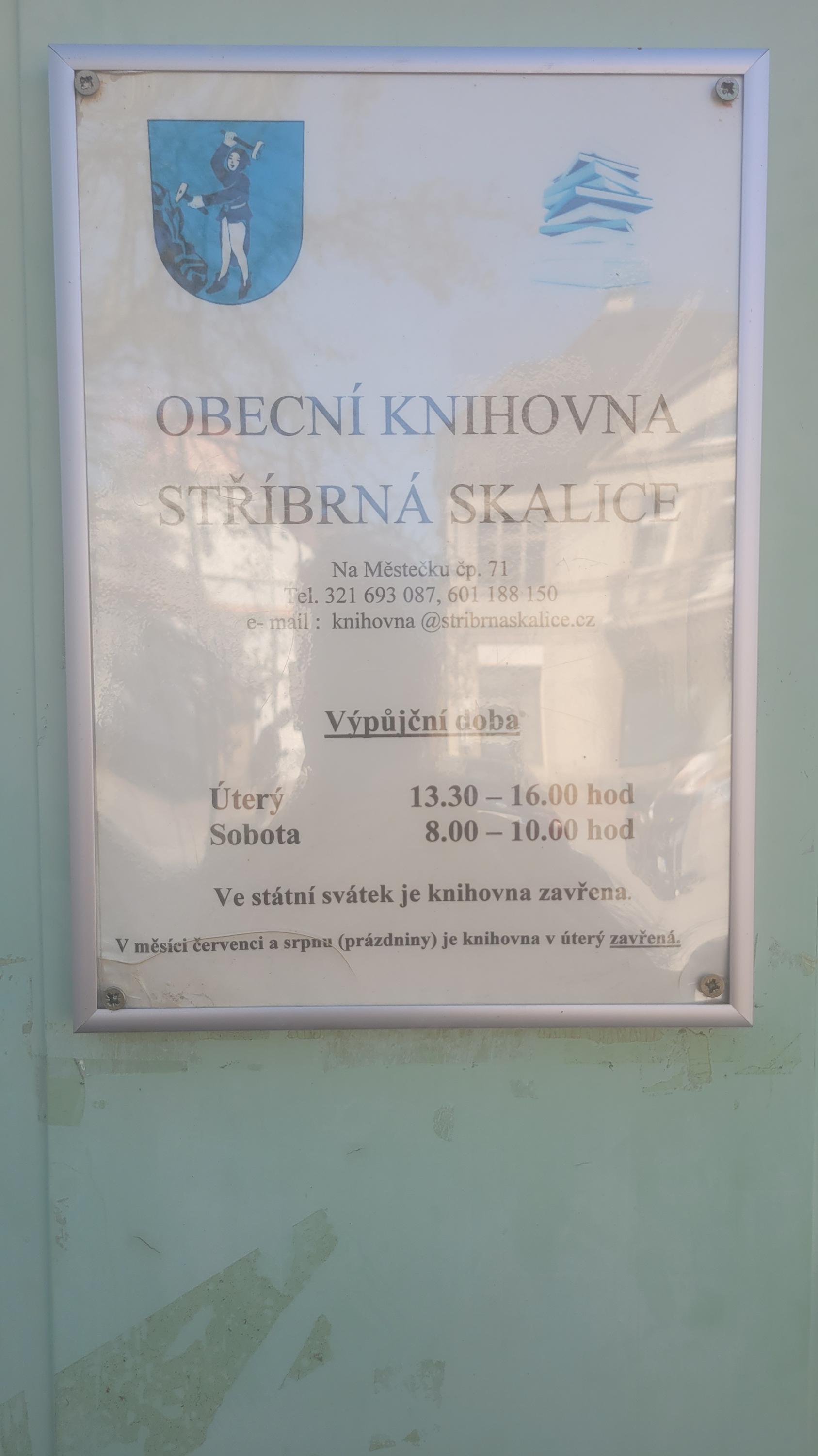 Obecní knihovna Stříbrná Skalice foto 2