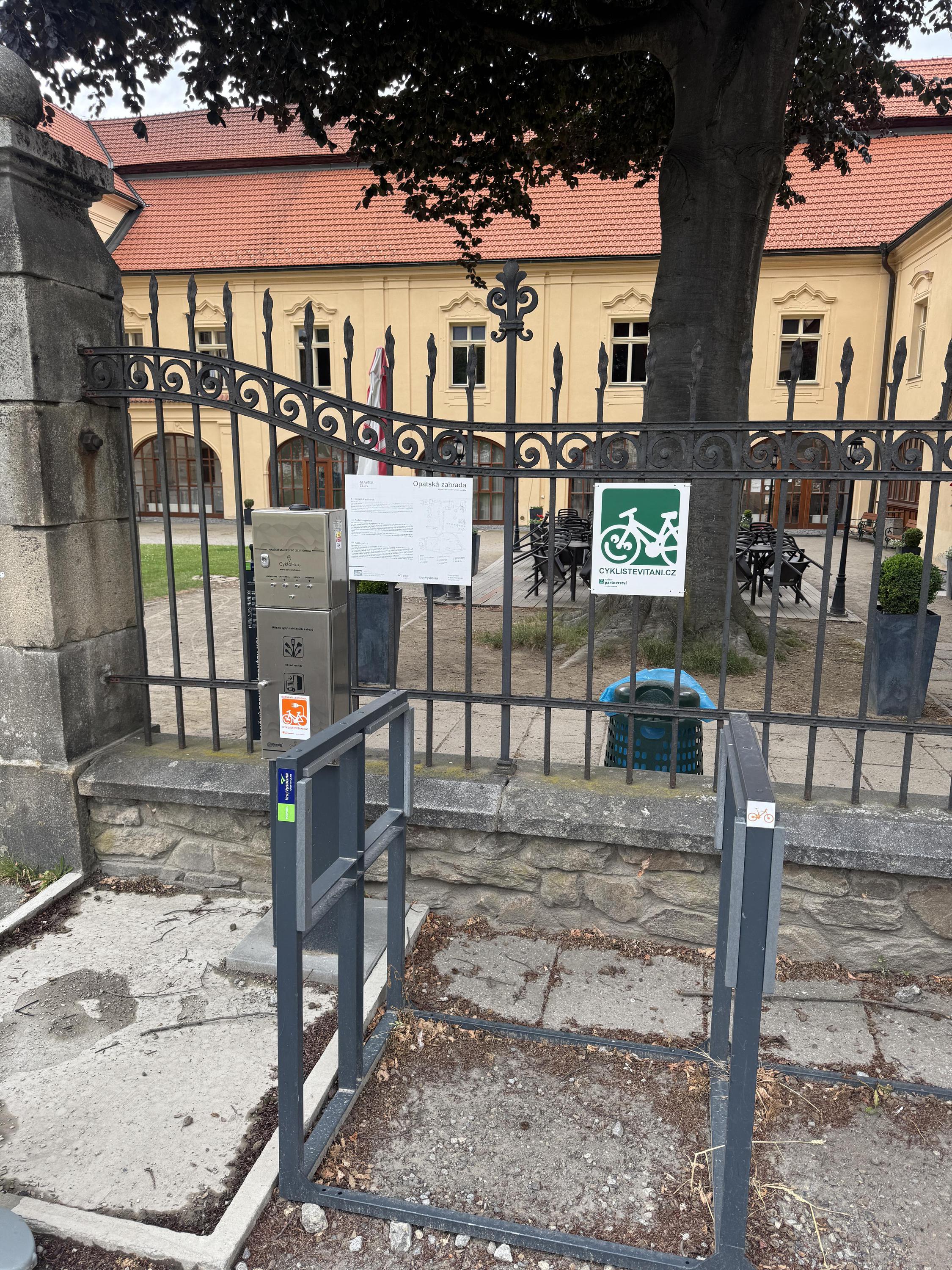 Nabíjecí stanice Klášter Želiv foto 4