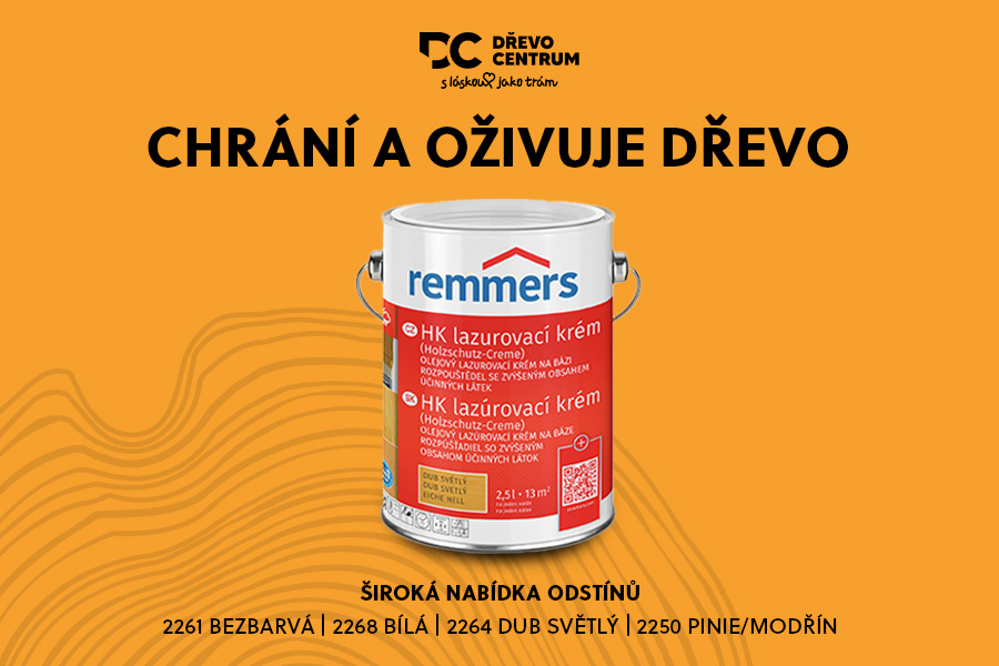 HK lazura a další sortiment Remmers