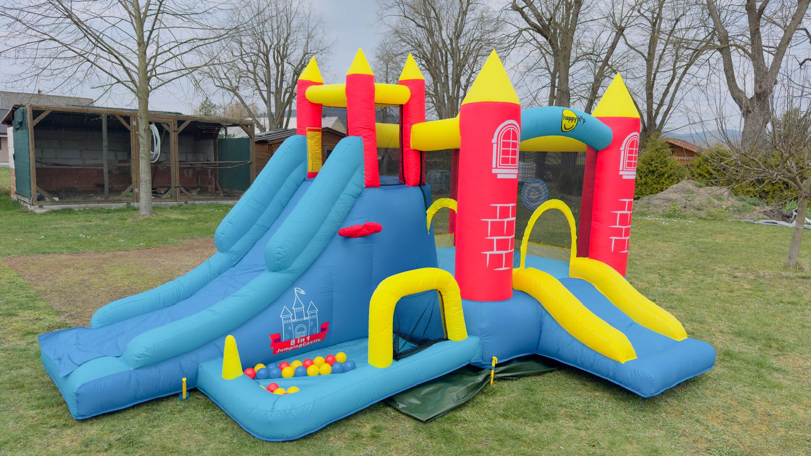 Půjčení skákacího hradu 8v1