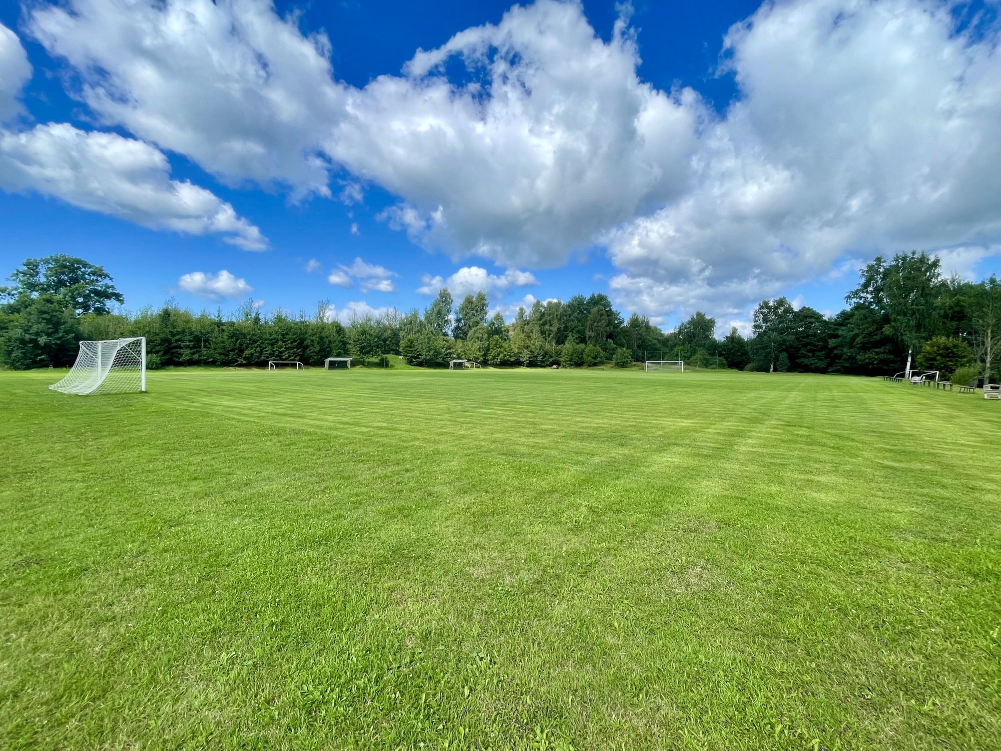 Fotbalové hřiště TJ Jiskra Lampertice