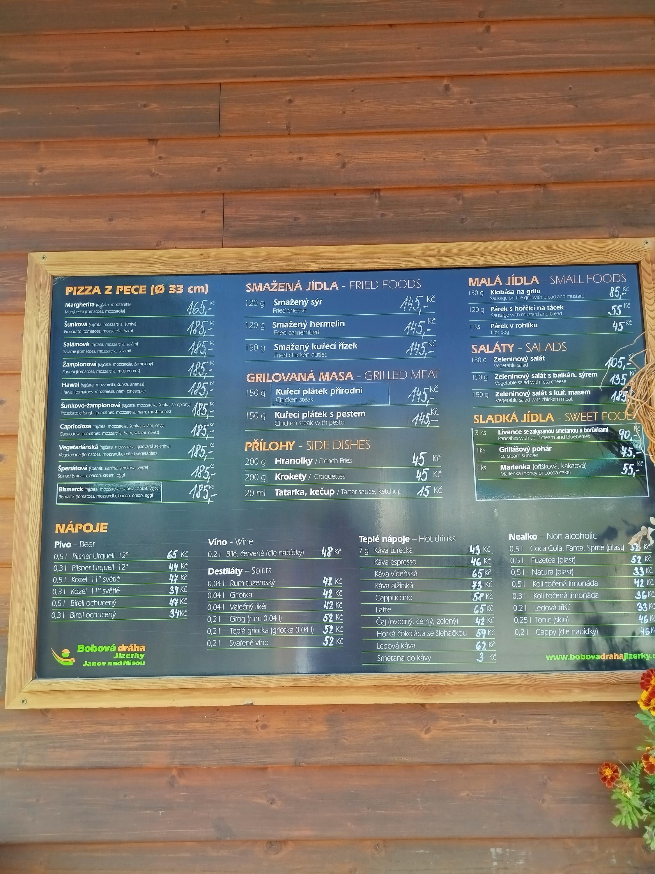 Restaurace bobová dráha Jizerky foto 3