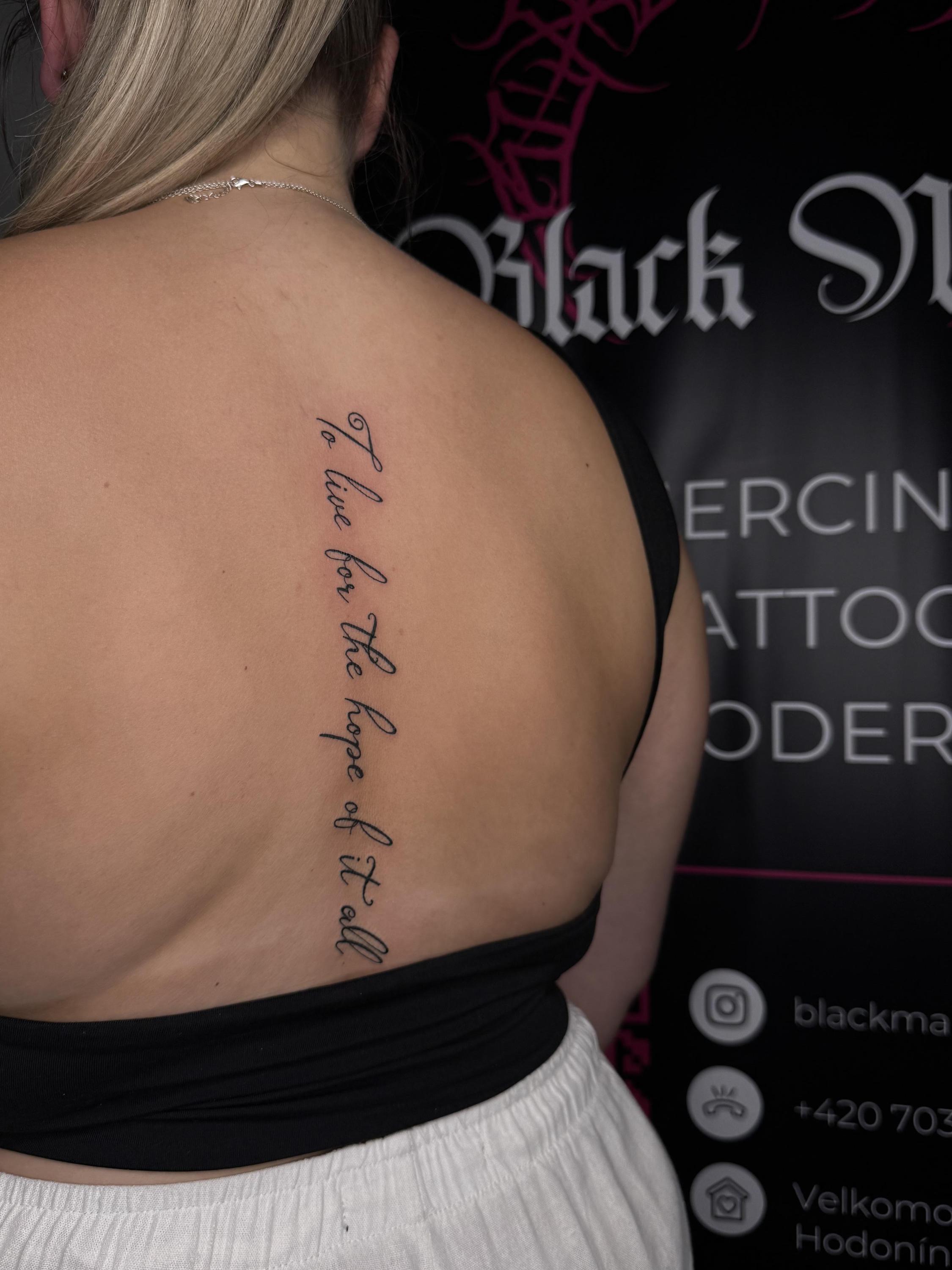 Black Marry Tattoo foto 4