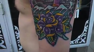 SCARZONE Massage - tattoo alf foto 2 (náhled videa)