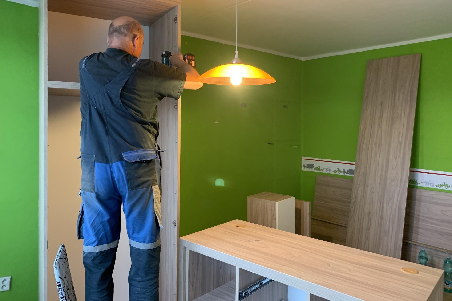 Montáž a demontáž veškerého vybavení