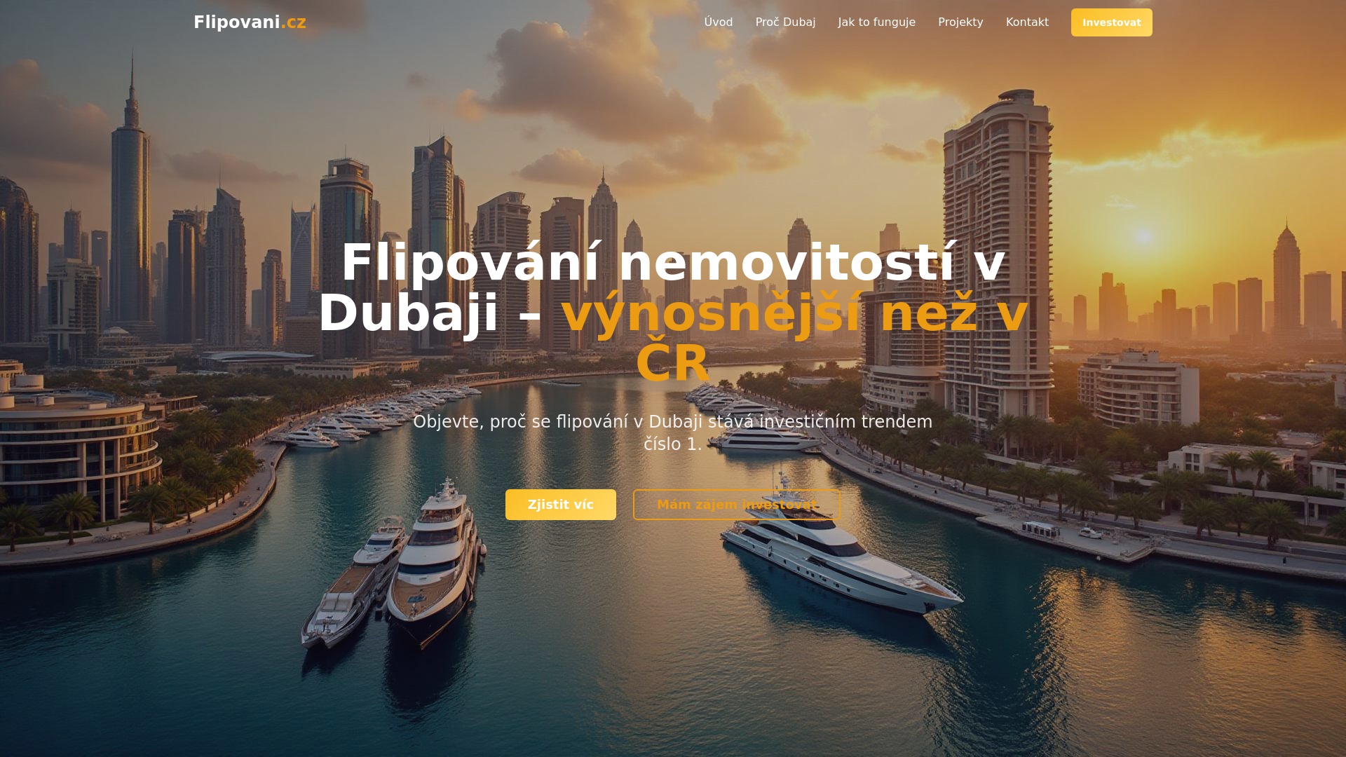 Flipování nemovitostí v Dubaji foto 2