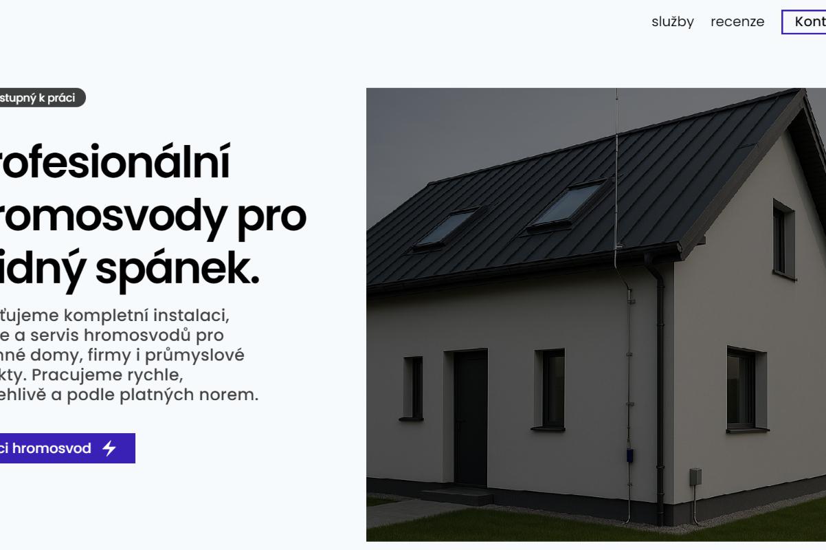 Hromosvody Vyčítal foto 1