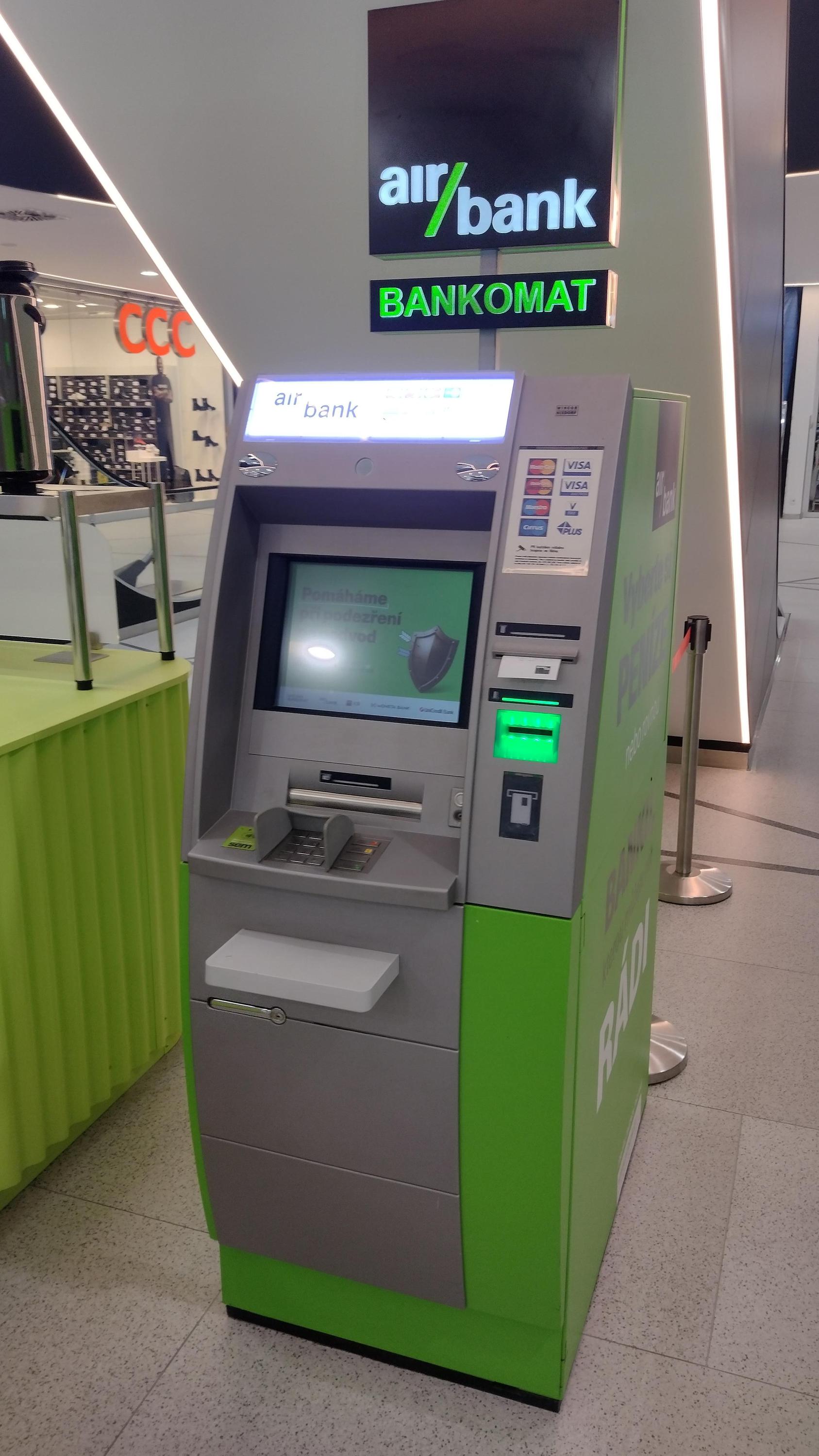 Bankomat Air Bank foto 2