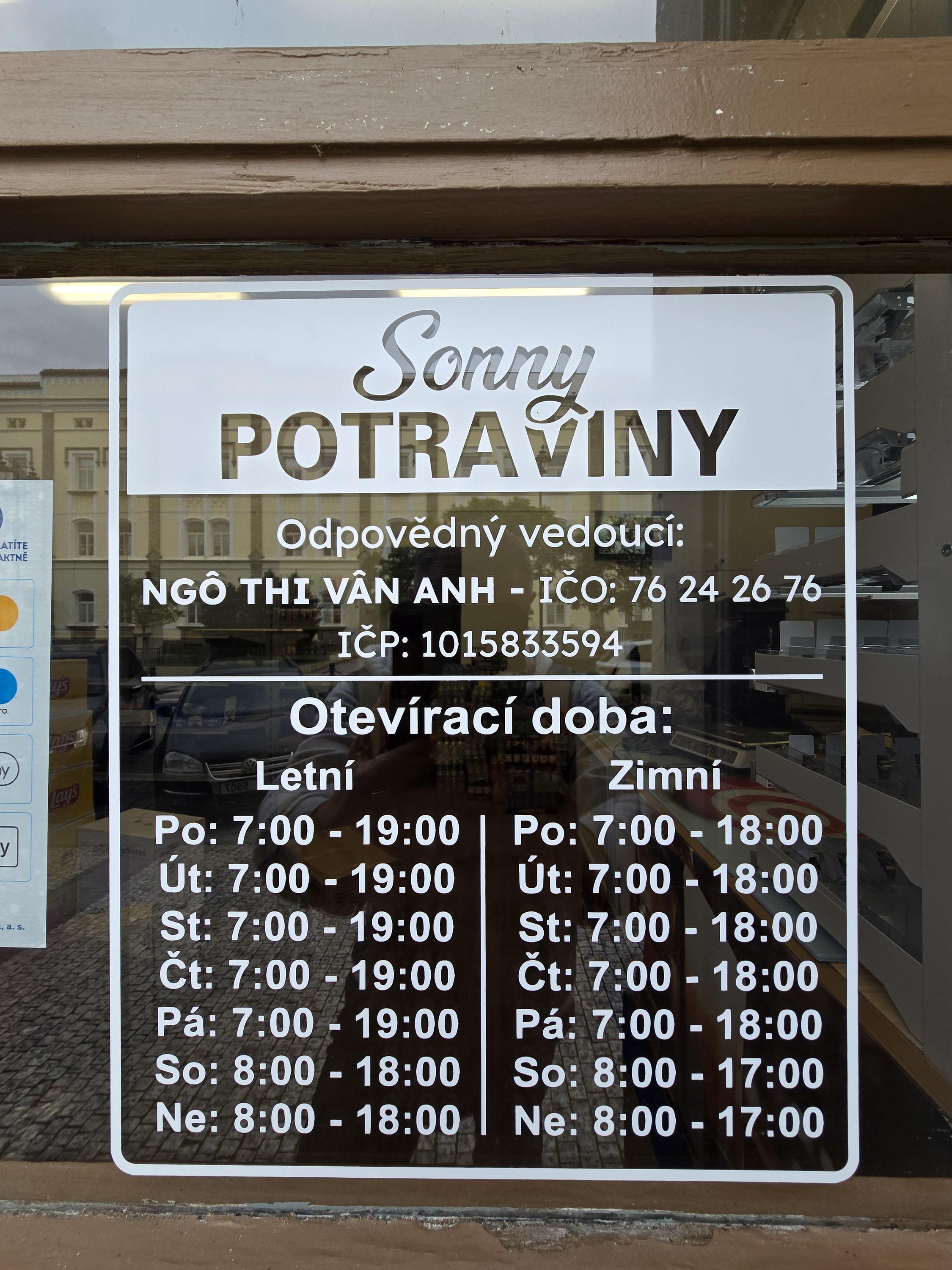 Potraviny Sony foto 3