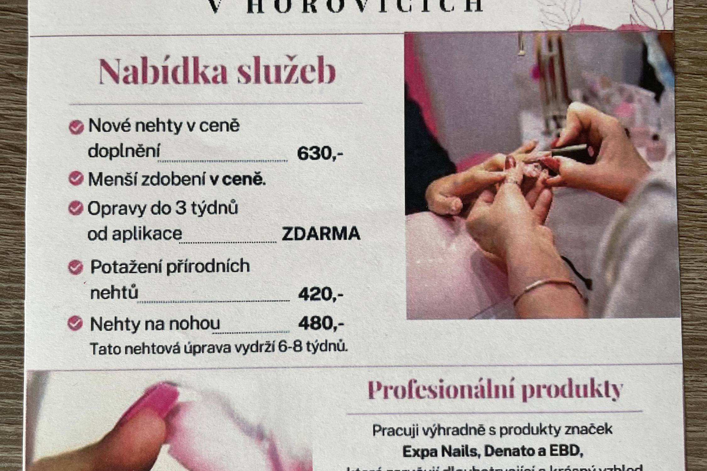 Studio Falco modeláž nehtů foto 1
