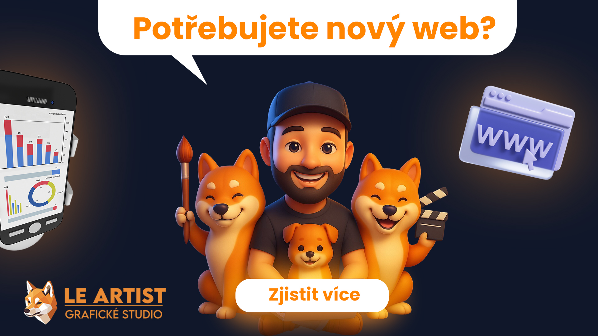 Le Artist - Grafické studio foto 2