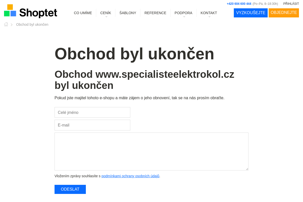 SPECIALISTÉ ELEKTROKOL