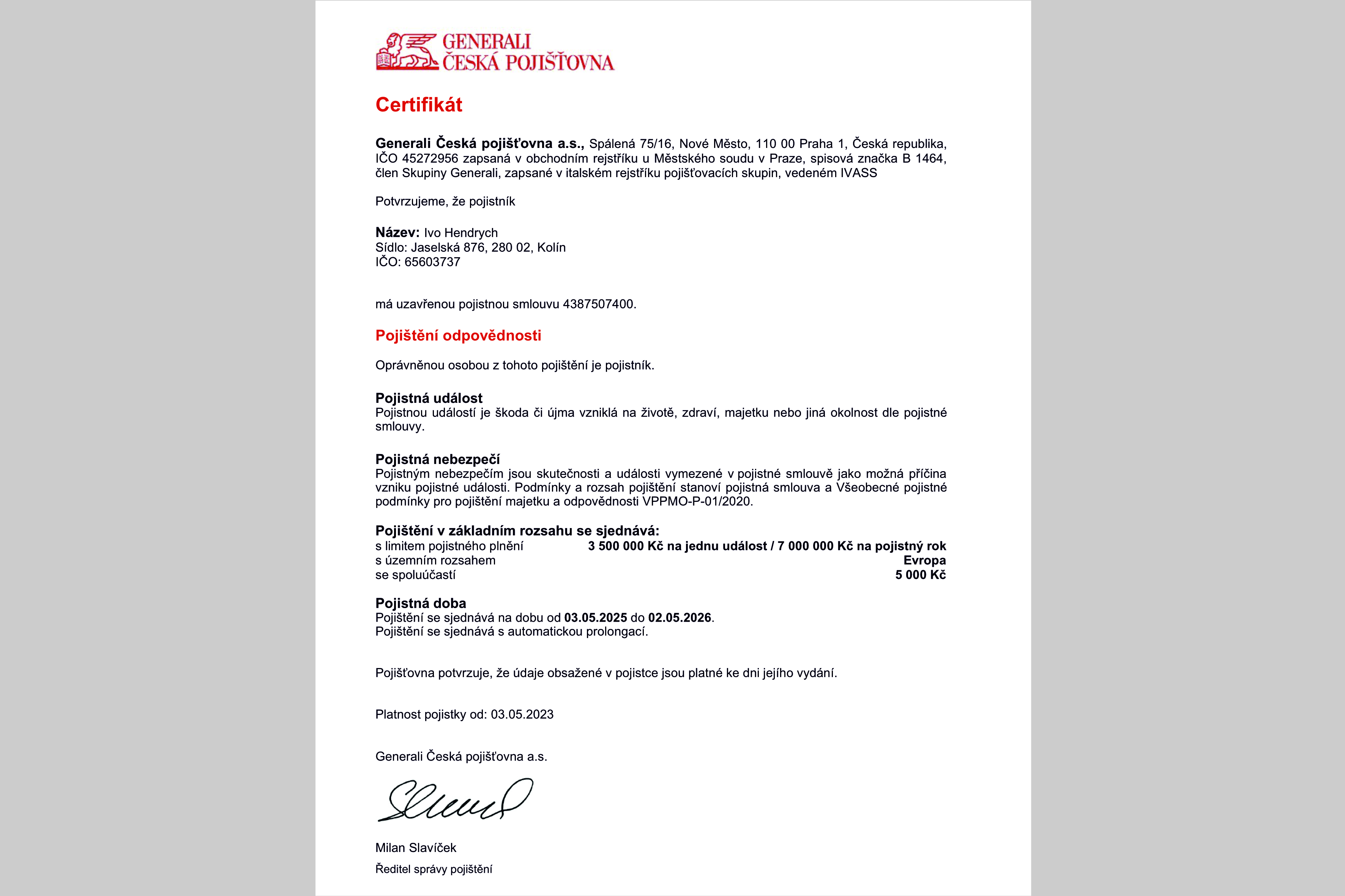 Ivo Hendrych - realitní makléř RE/MAX Happy foto 6