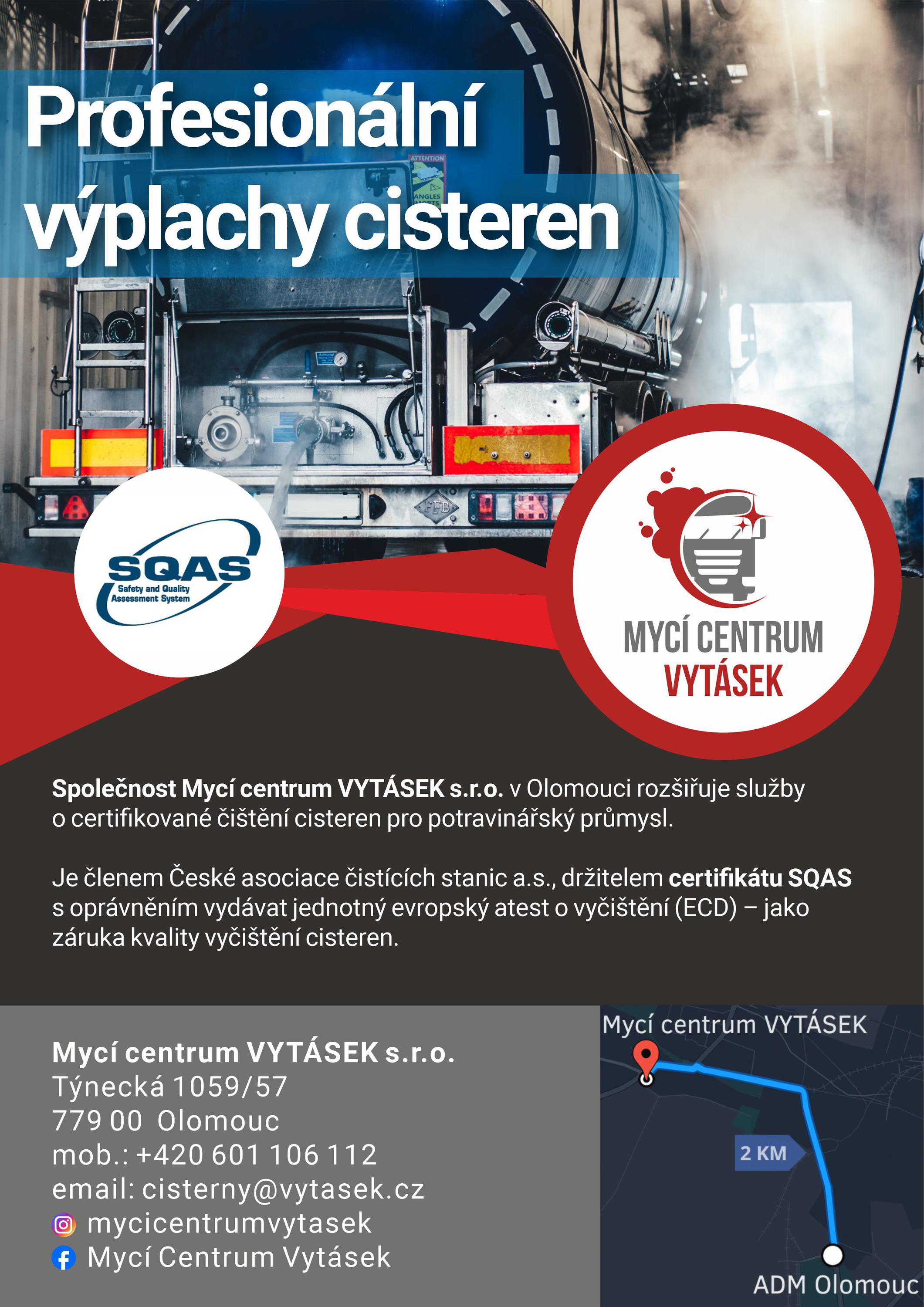 Mycí centrum VYTÁSEK s.r.o. - cisterny foto 4