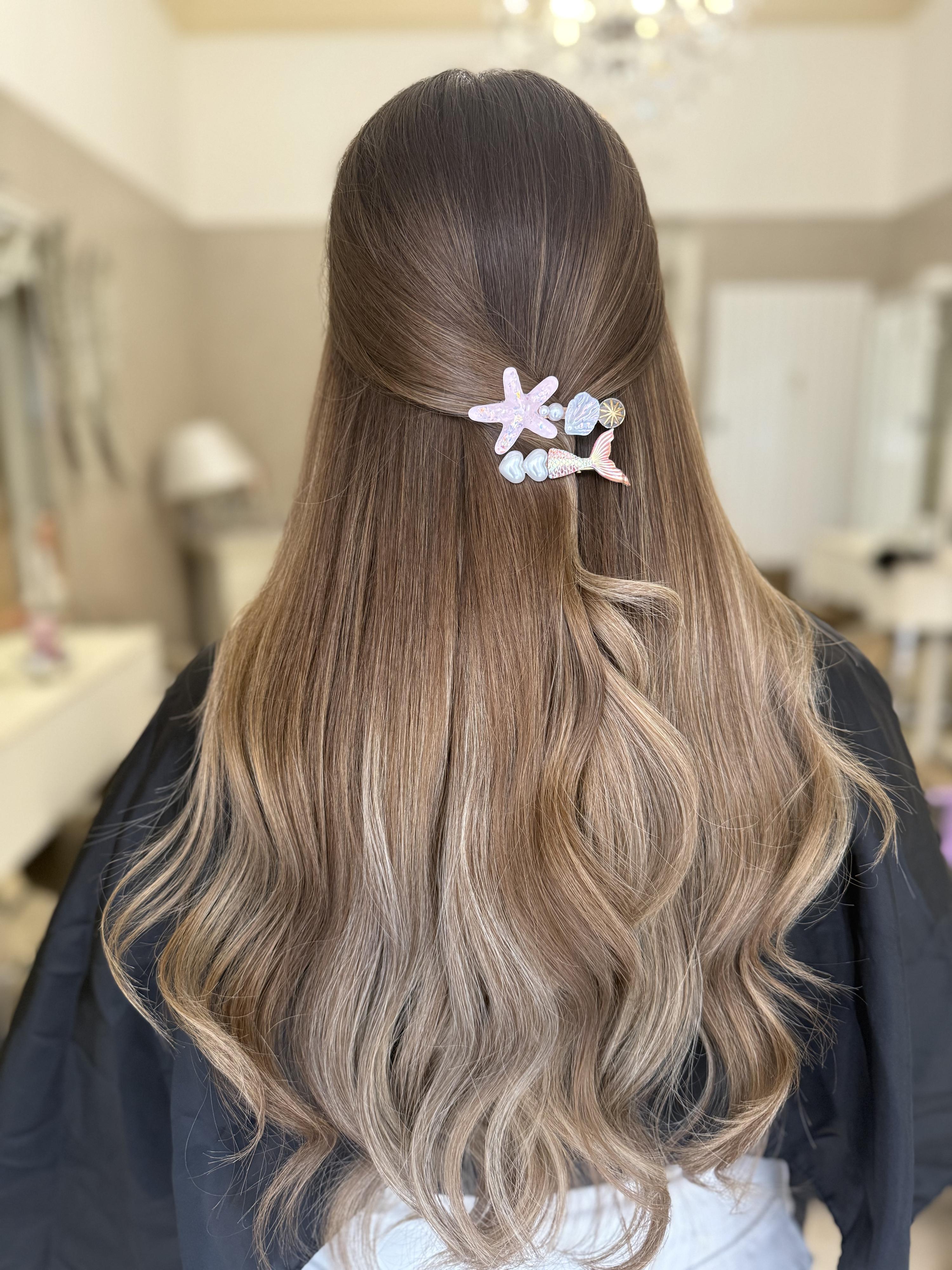 Balayage vlasů s tónováním