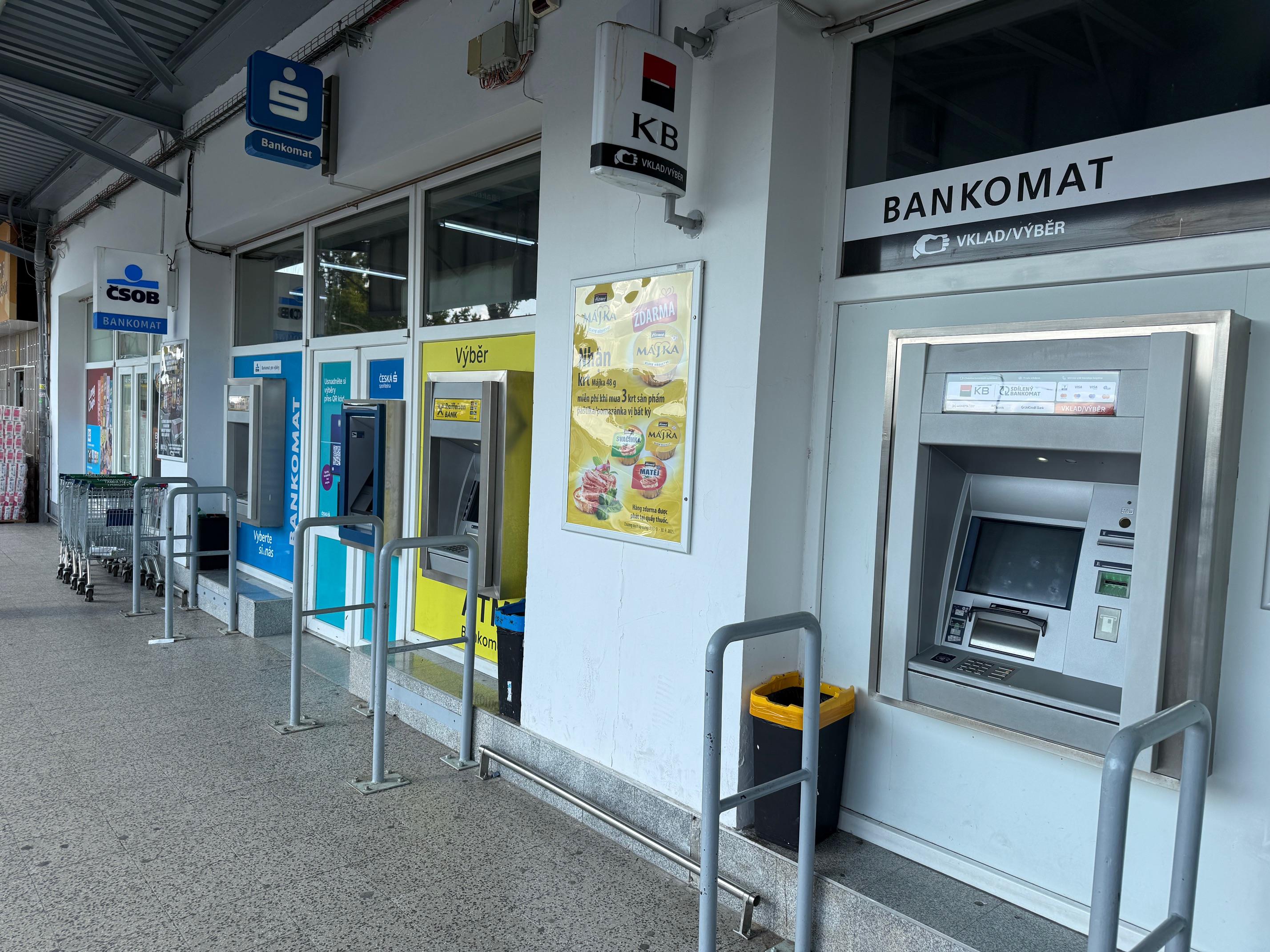 Bankomat Komerční banky
