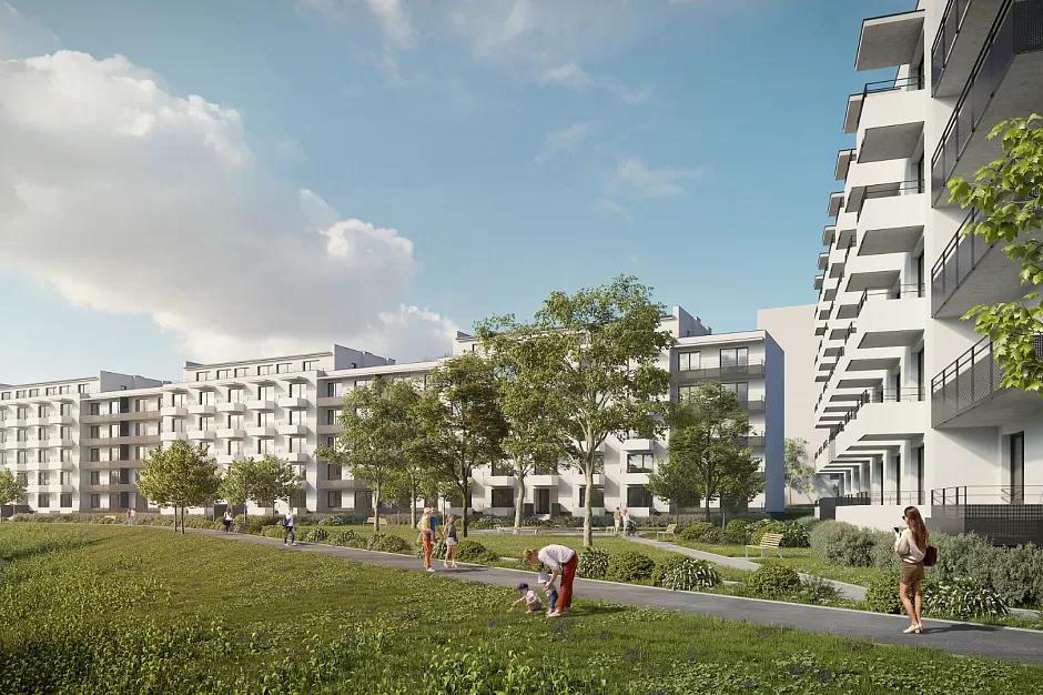 Moderní bytový dům ve Vyškově