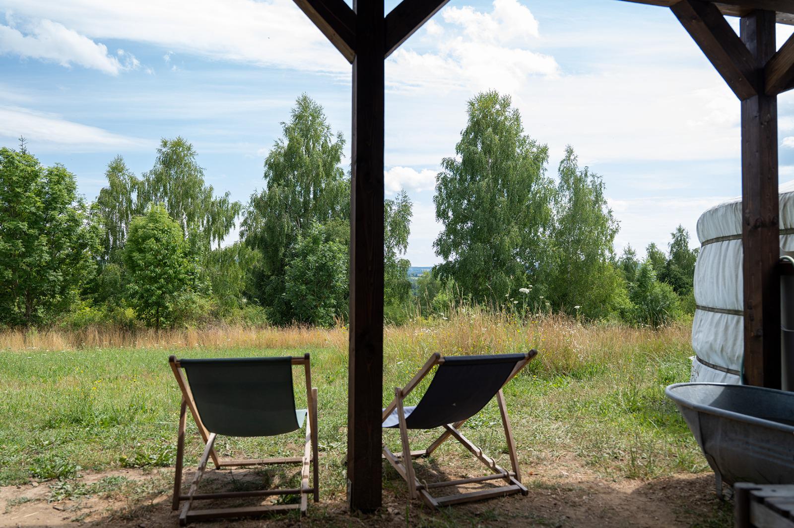 Jurta na polosamotě foto 2