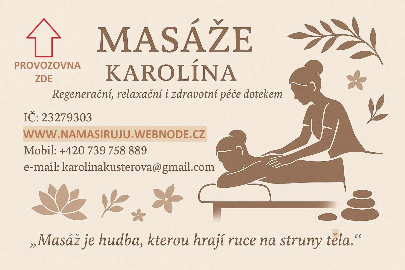 Masáže KAROLÍNA foto 3