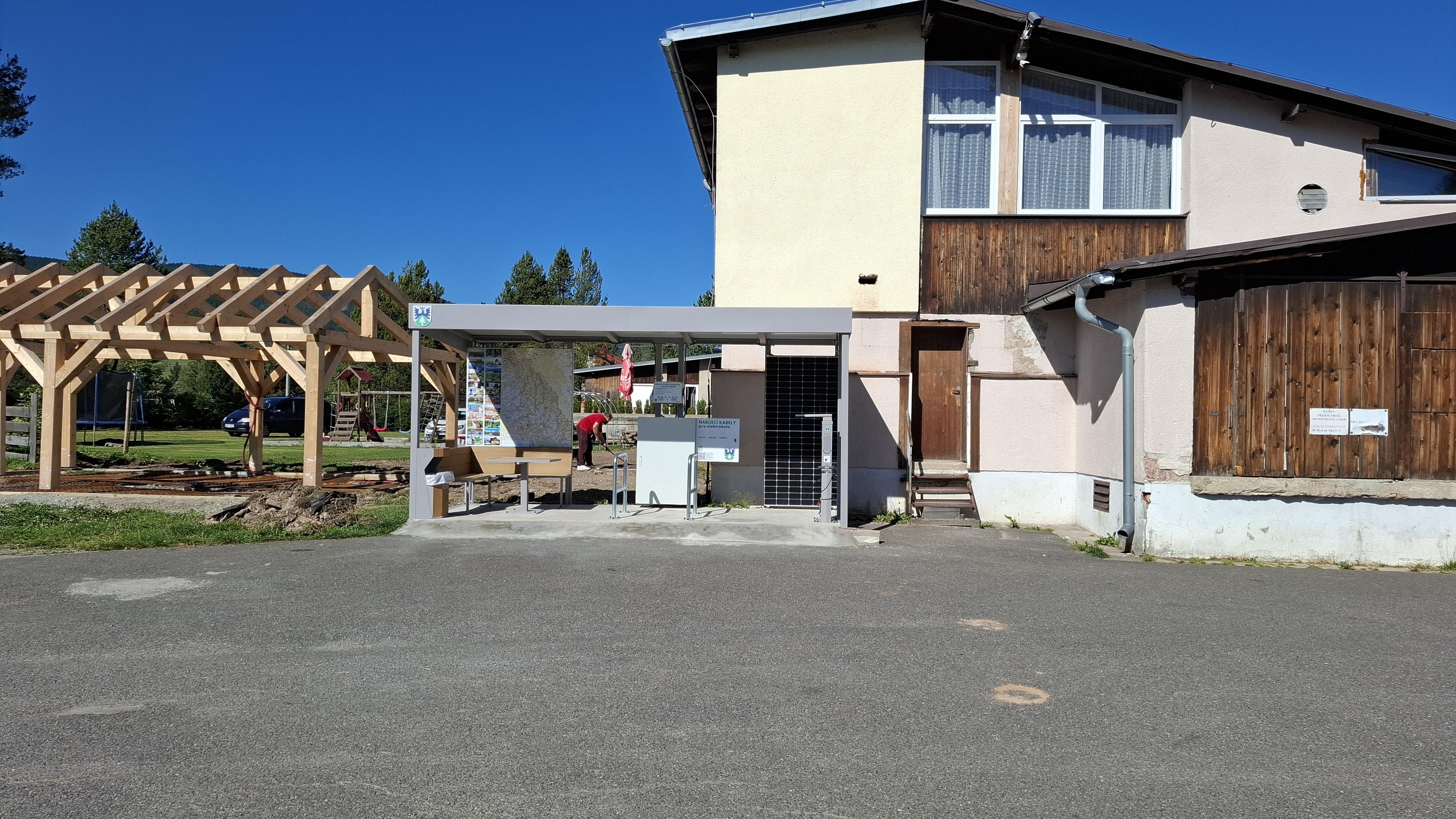 Nabíjecí stanice Obec Orlické Záhoří foto 2