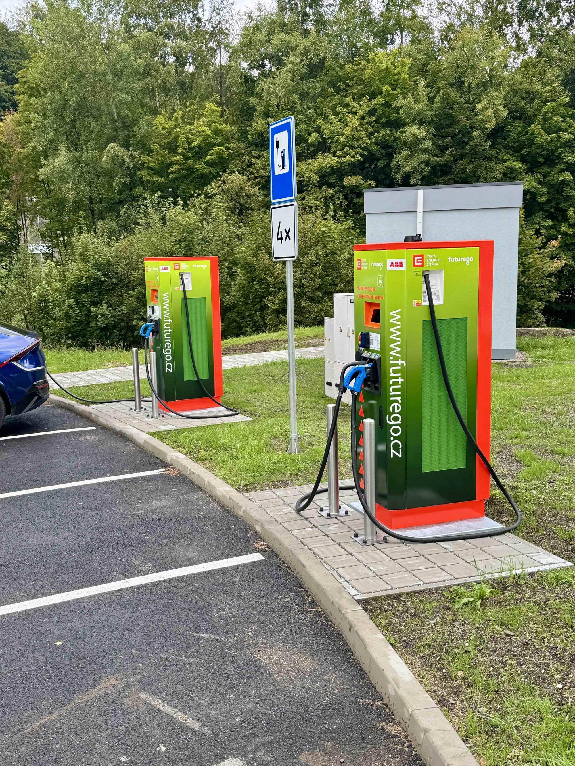 Dobíjecí stanice ČEZ foto 3