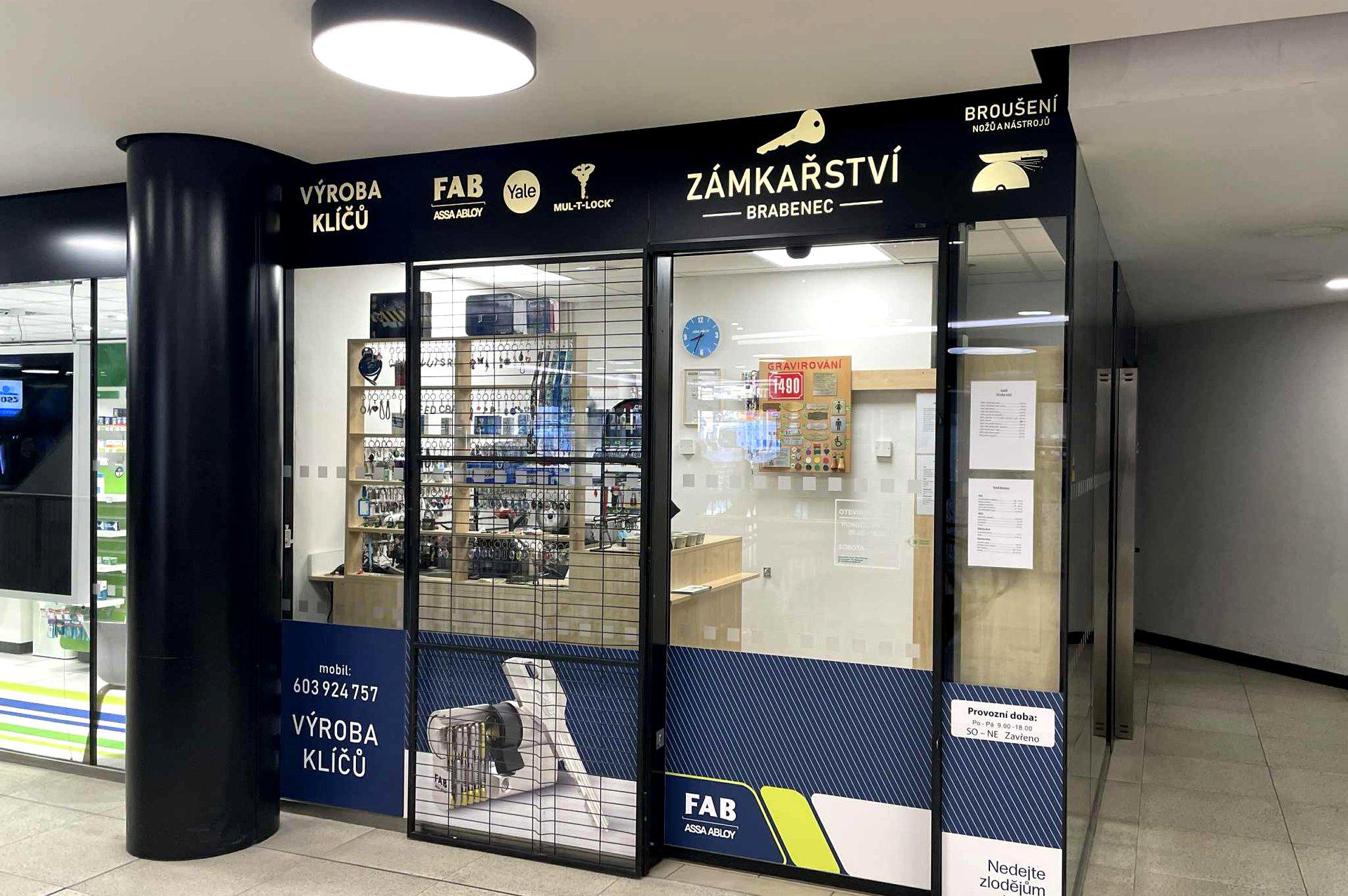 ZÁMKAŘSTVÍ BRABENEC