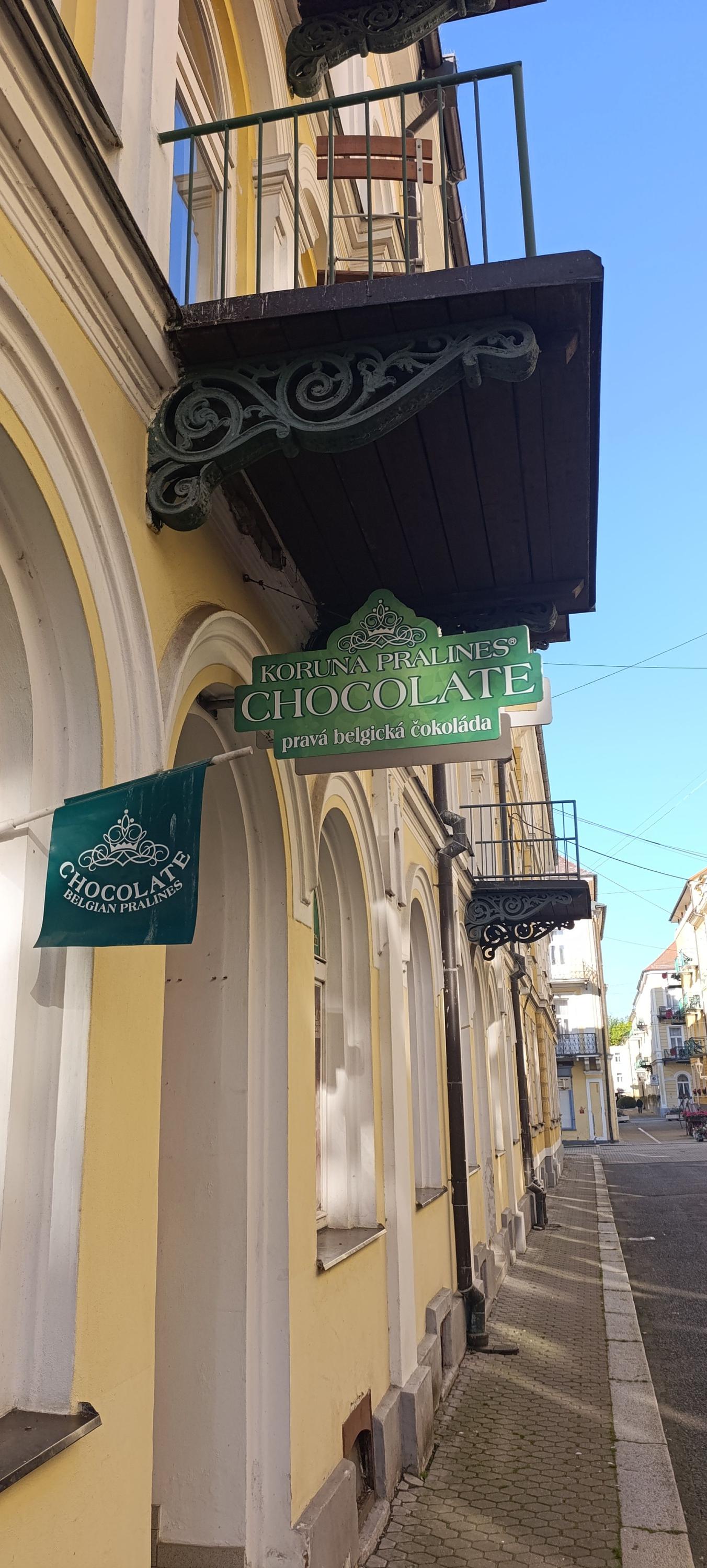 Koruna pralinech chocholate foto 3