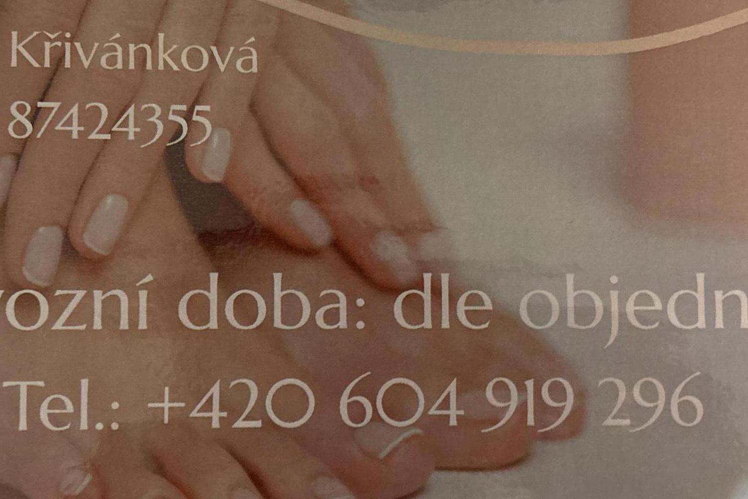 Pedikúra Petra Křivánková foto 1