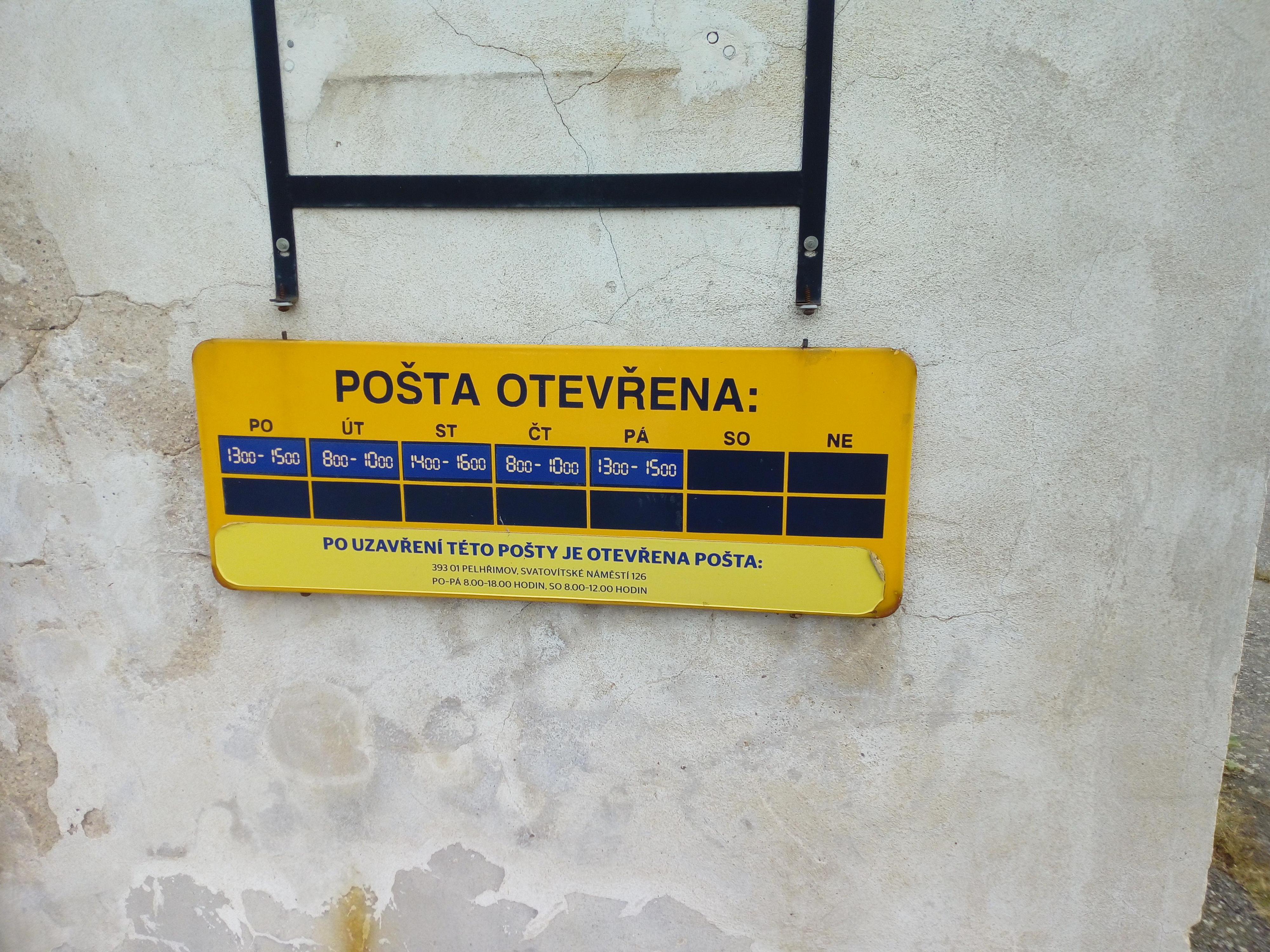 Pošta Křelovice u Pelhřimova foto 2