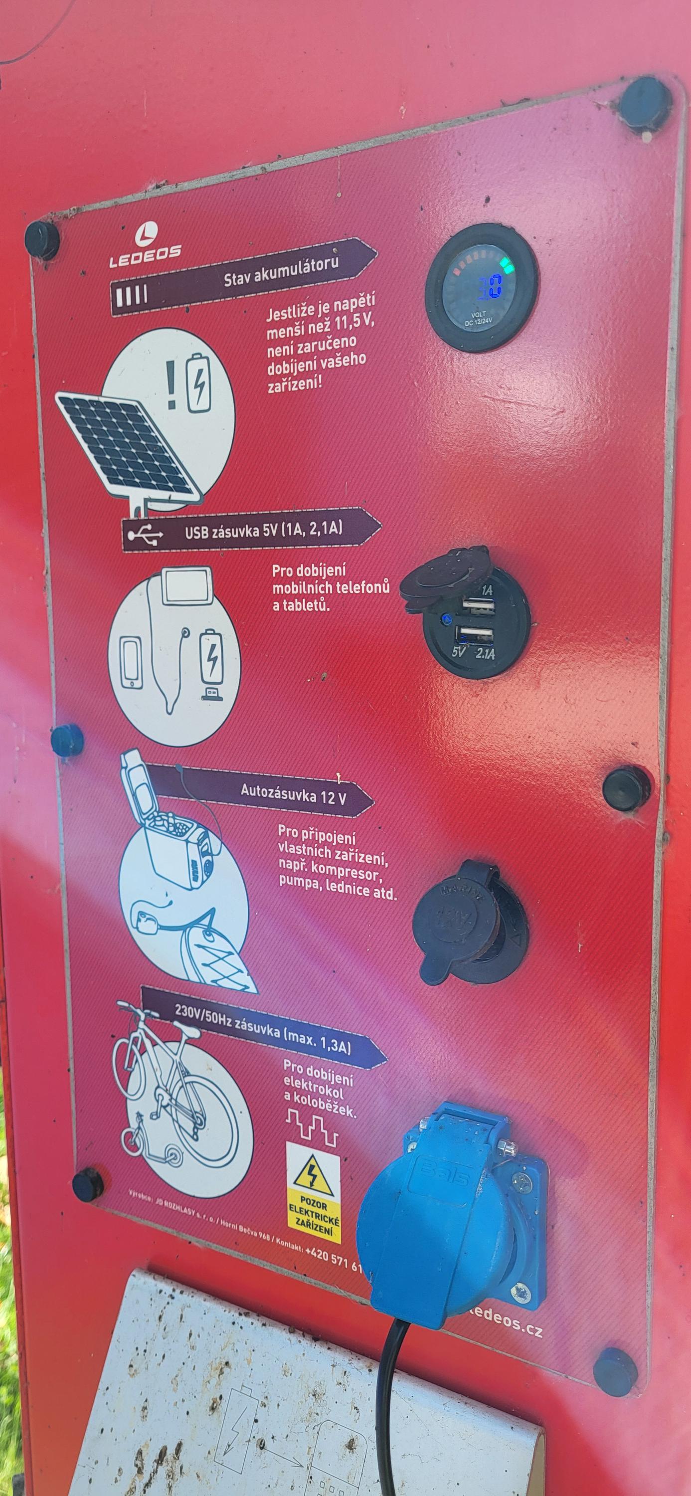 Nabíjecí stanice pro elektrokola Gibon park foto 2